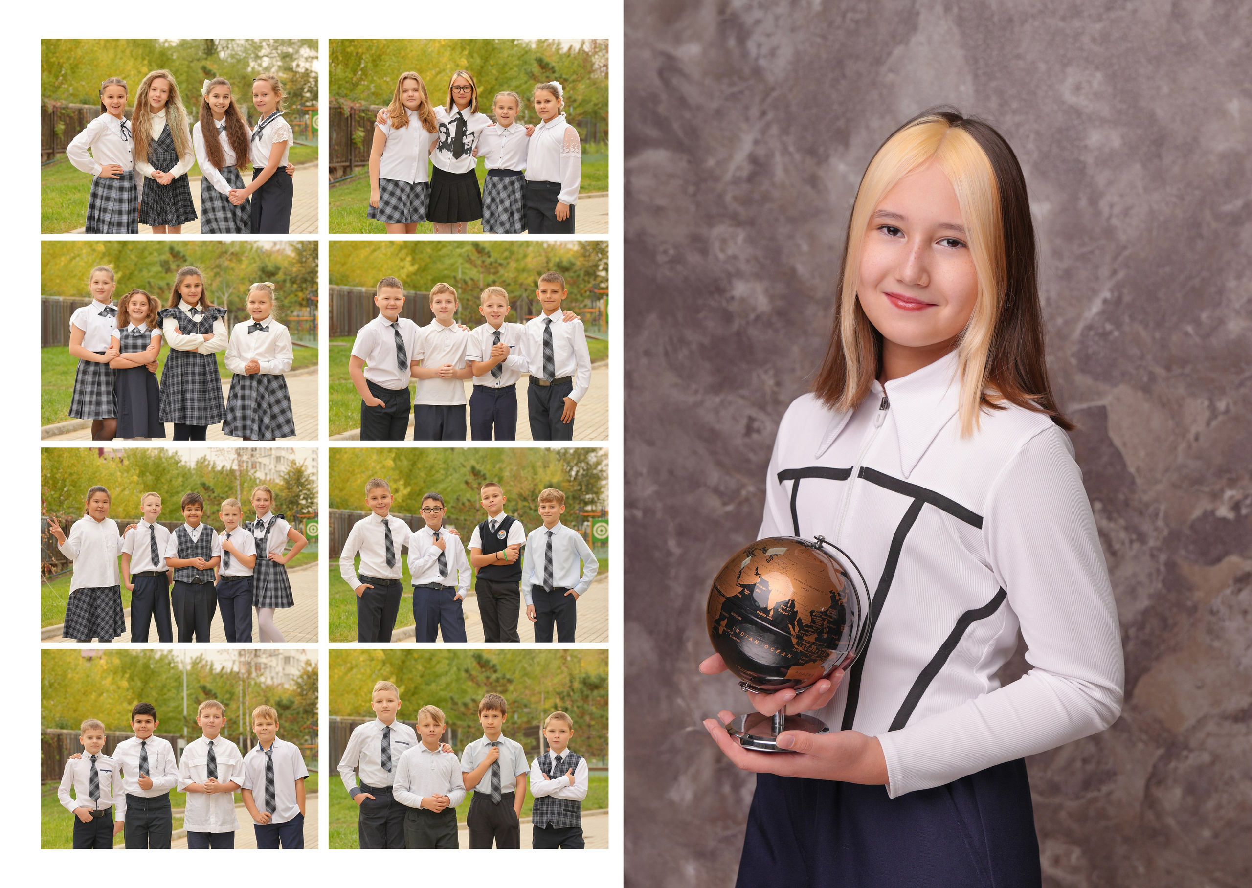 ШКОЛА 104 ф — 4 «И» класс. Красивый выпускной альбом в Краснодаре