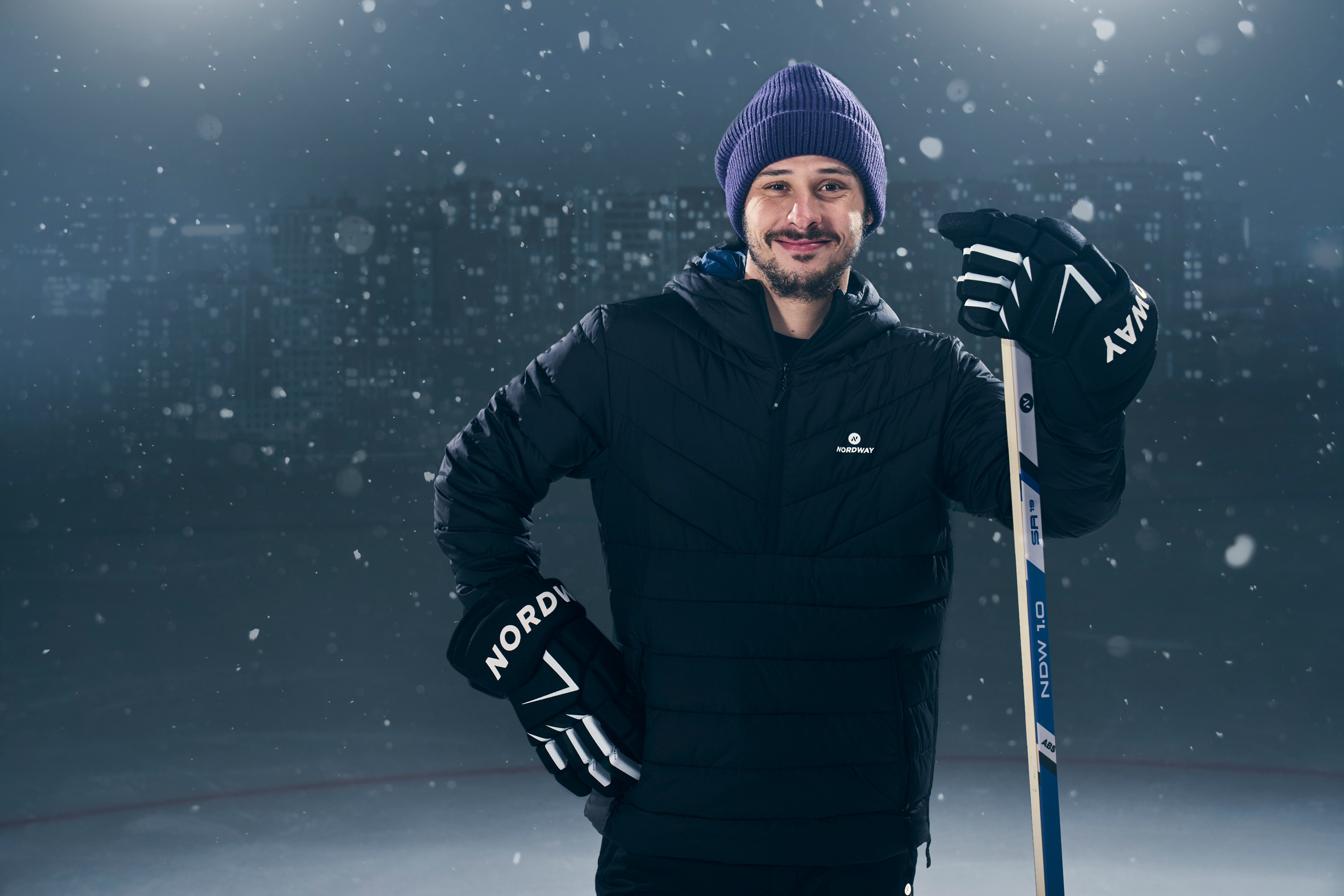 Winter collection for Sportmaster. Creative Photographer Denis Klero