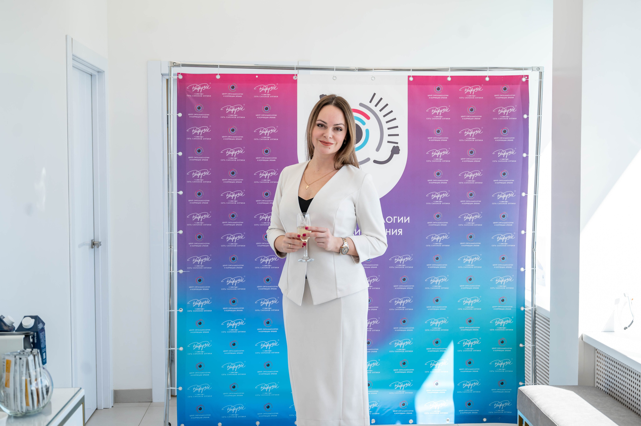 Съёмка открытия оптики