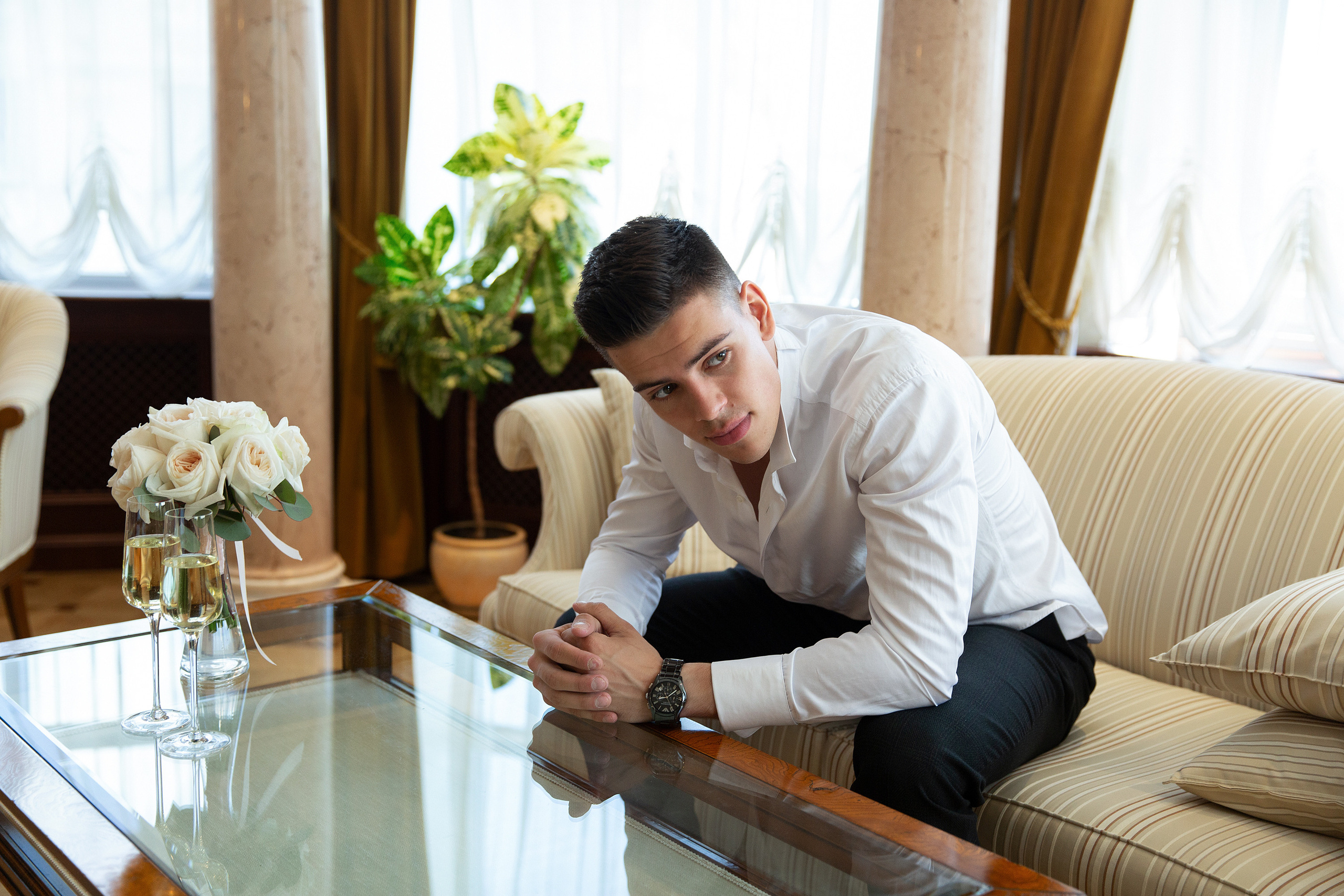 Свадебная фотосессия Кристины и Георгия. Свадебный и портретный фотограф в Санкт-Петербурге Надежда Чечулина