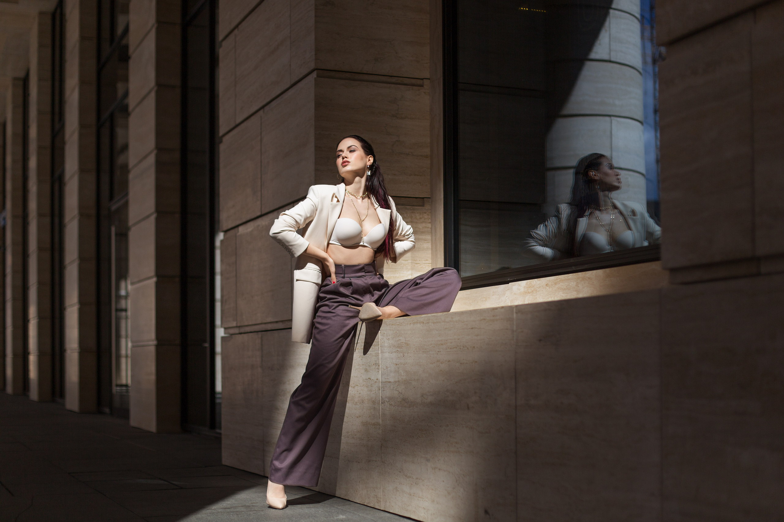 Стильная фотосессия в Невской Ратуши. Свадебный и портретный фотограф в Санкт-Петербурге Надежда Чечулина