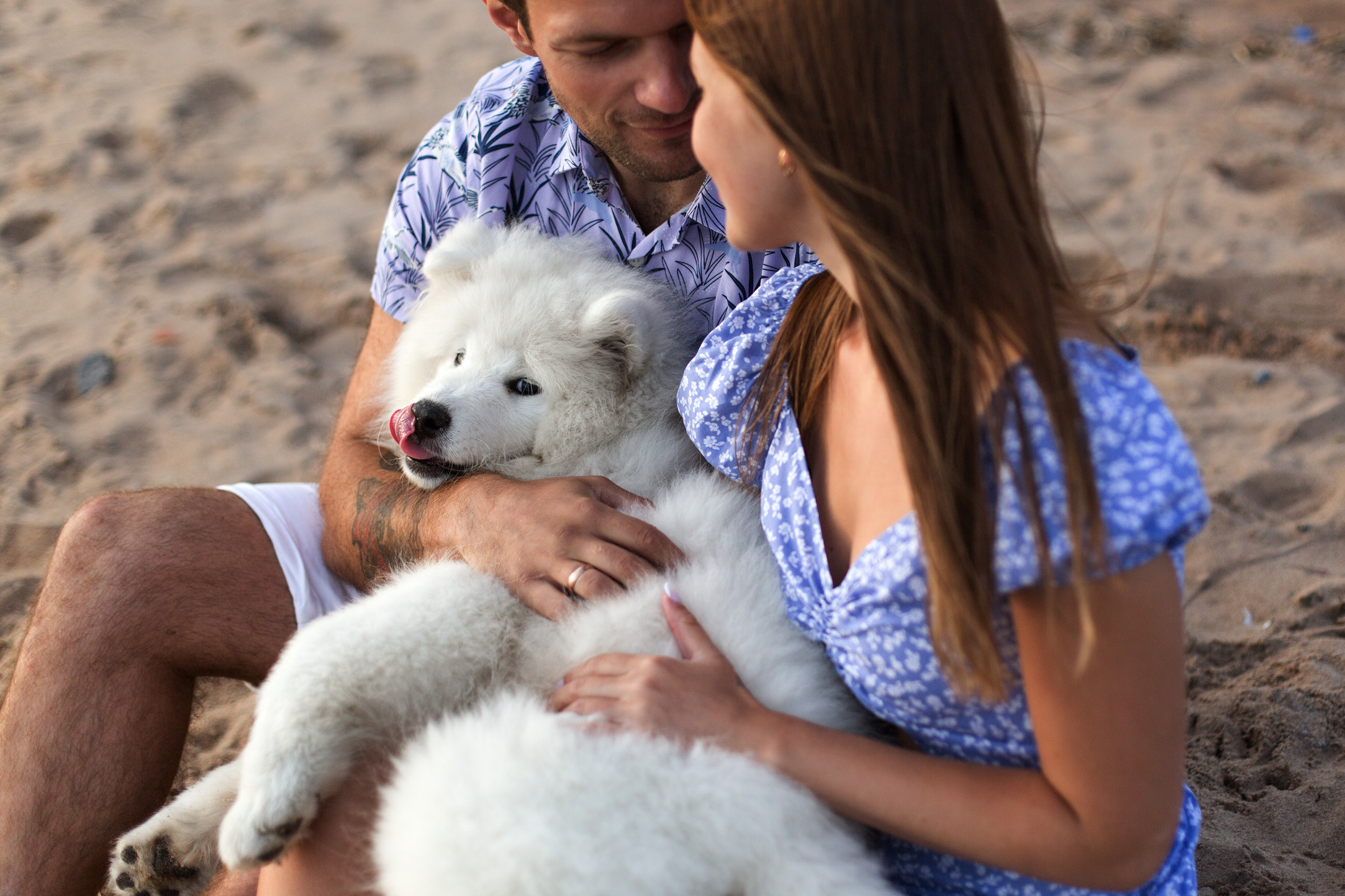 Фотосессия пары на Финском заливе. Свадебный и портретный фотограф в Санкт-Петербурге Надежда Чечулина