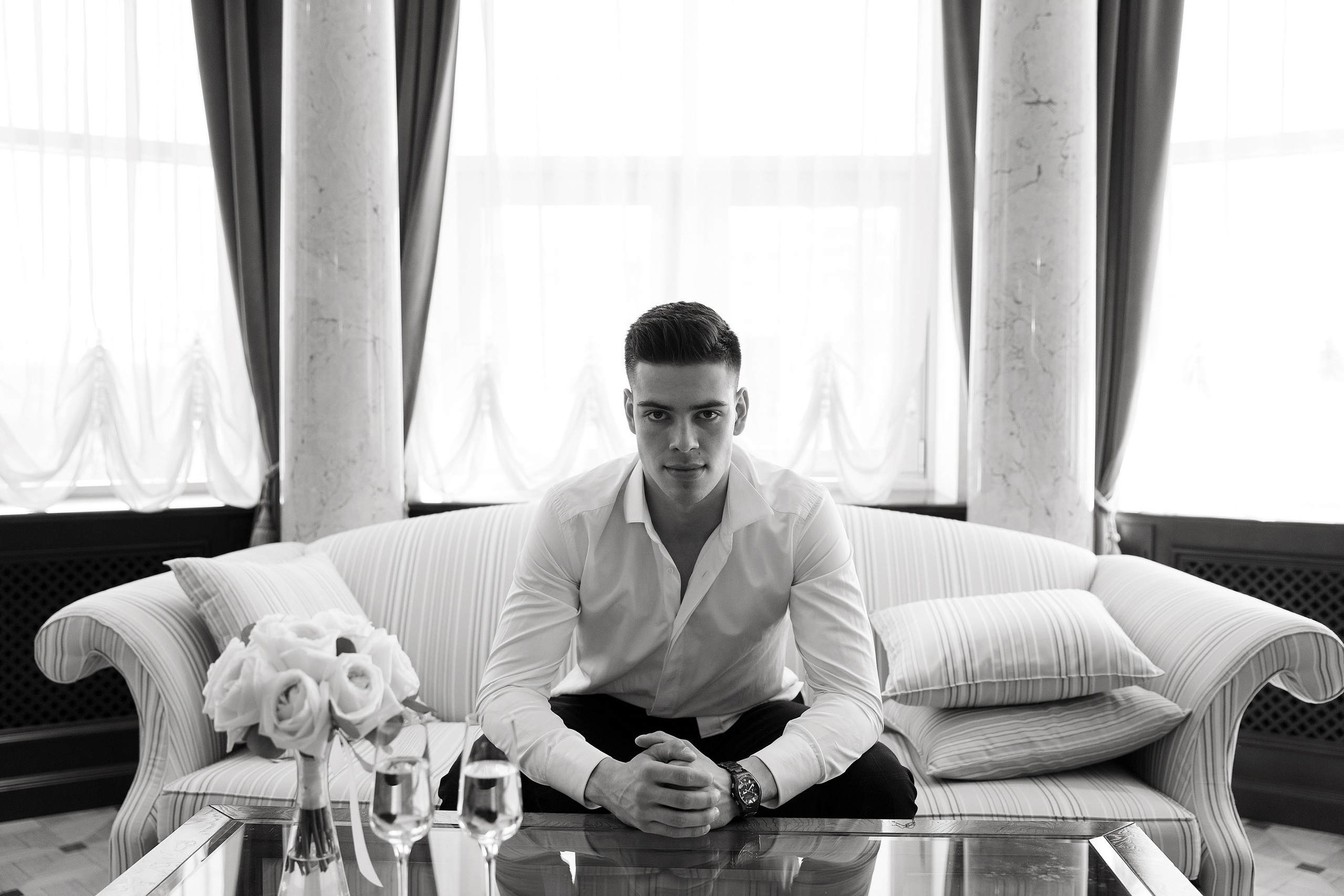 Свадебная фотосессия Кристины и Георгия. Свадебный и портретный фотограф в Санкт-Петербурге Надежда Чечулина