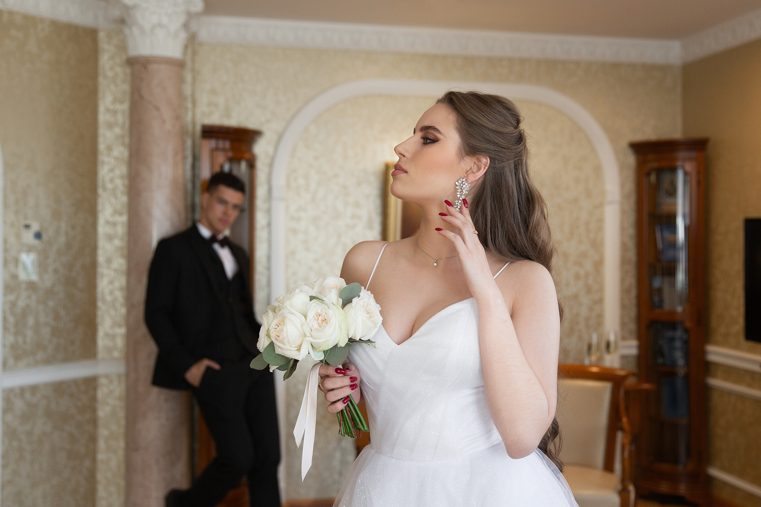 Свадебная фотосессия Кристины и Георгия. Свадебный и портретный фотограф в Санкт-Петербурге Надежда Чечулина