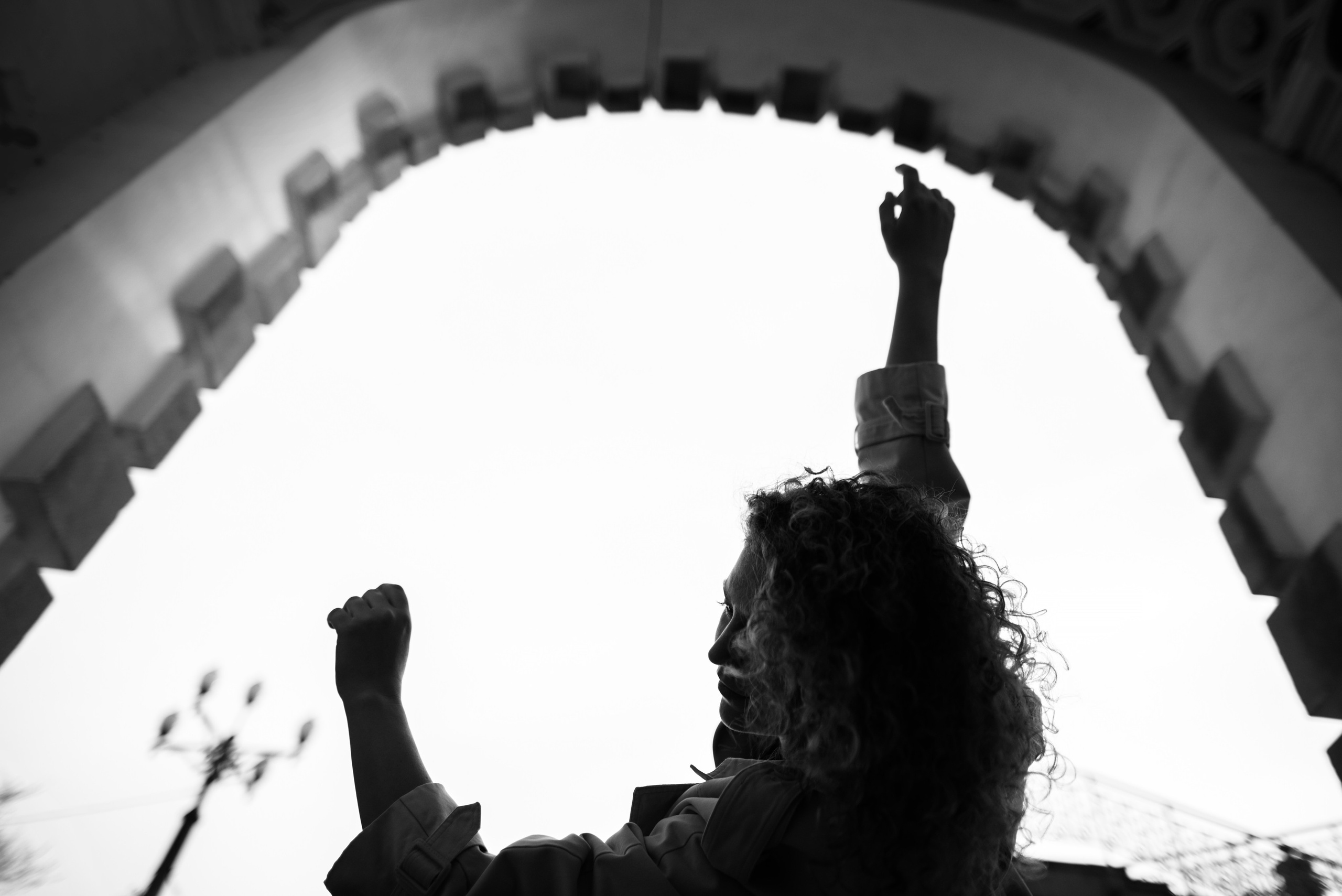 Рассвет в городе: Ира и парсон Гром. Портфолио