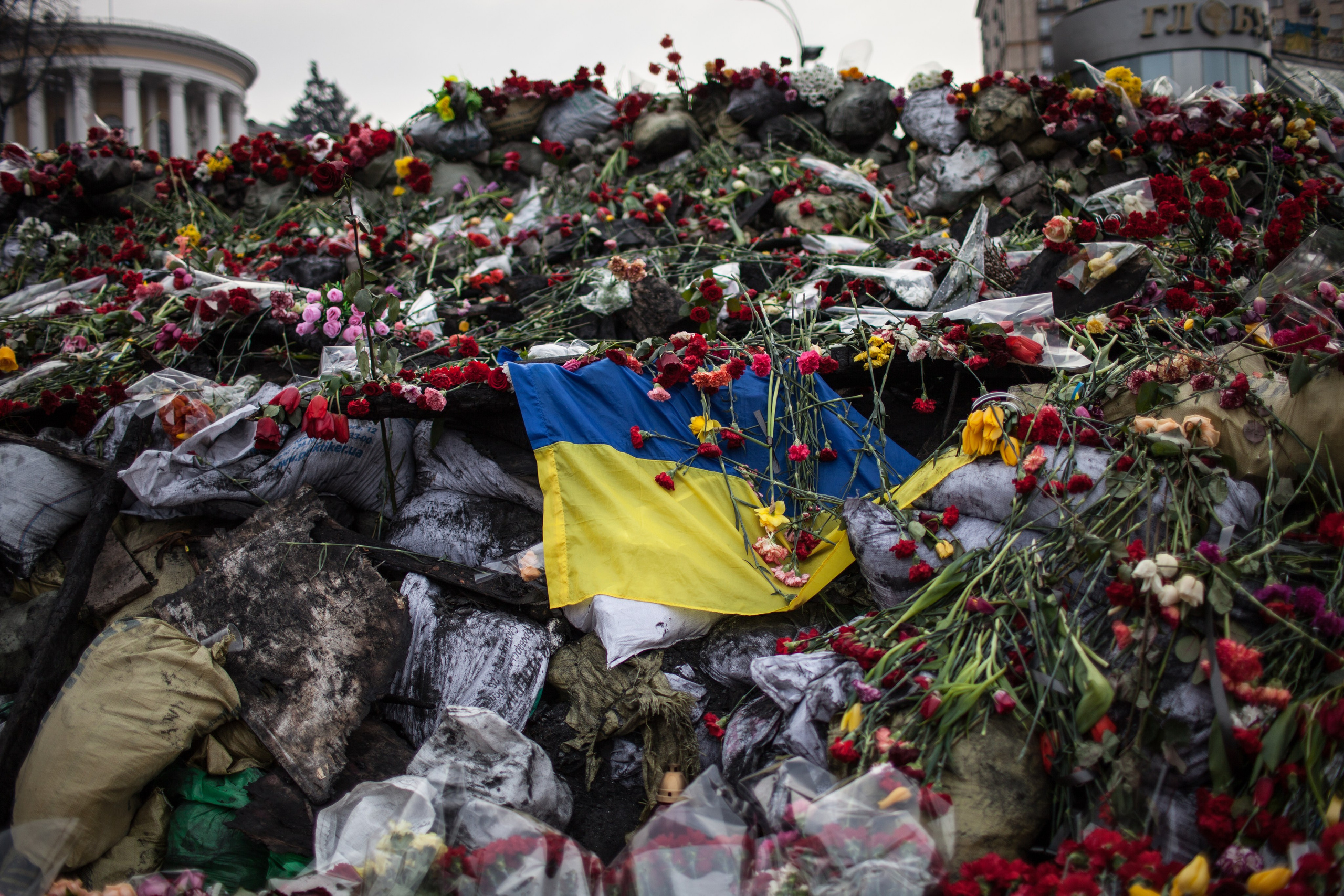 Киев после революции. Фотограф Роман Демьяненко