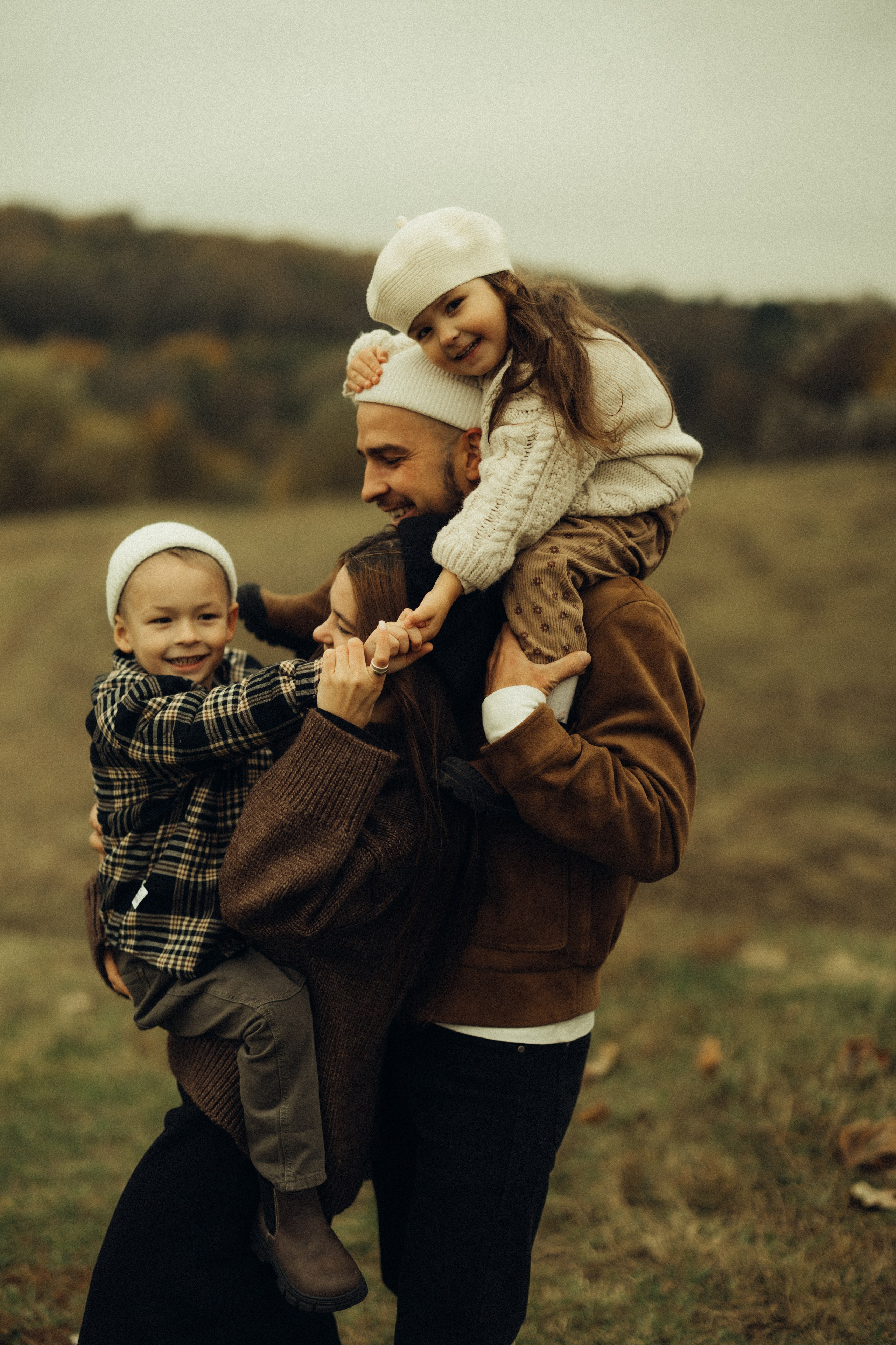 Света, Дима, Сара, Лев. Семейный фотограф Оля Гладченко
