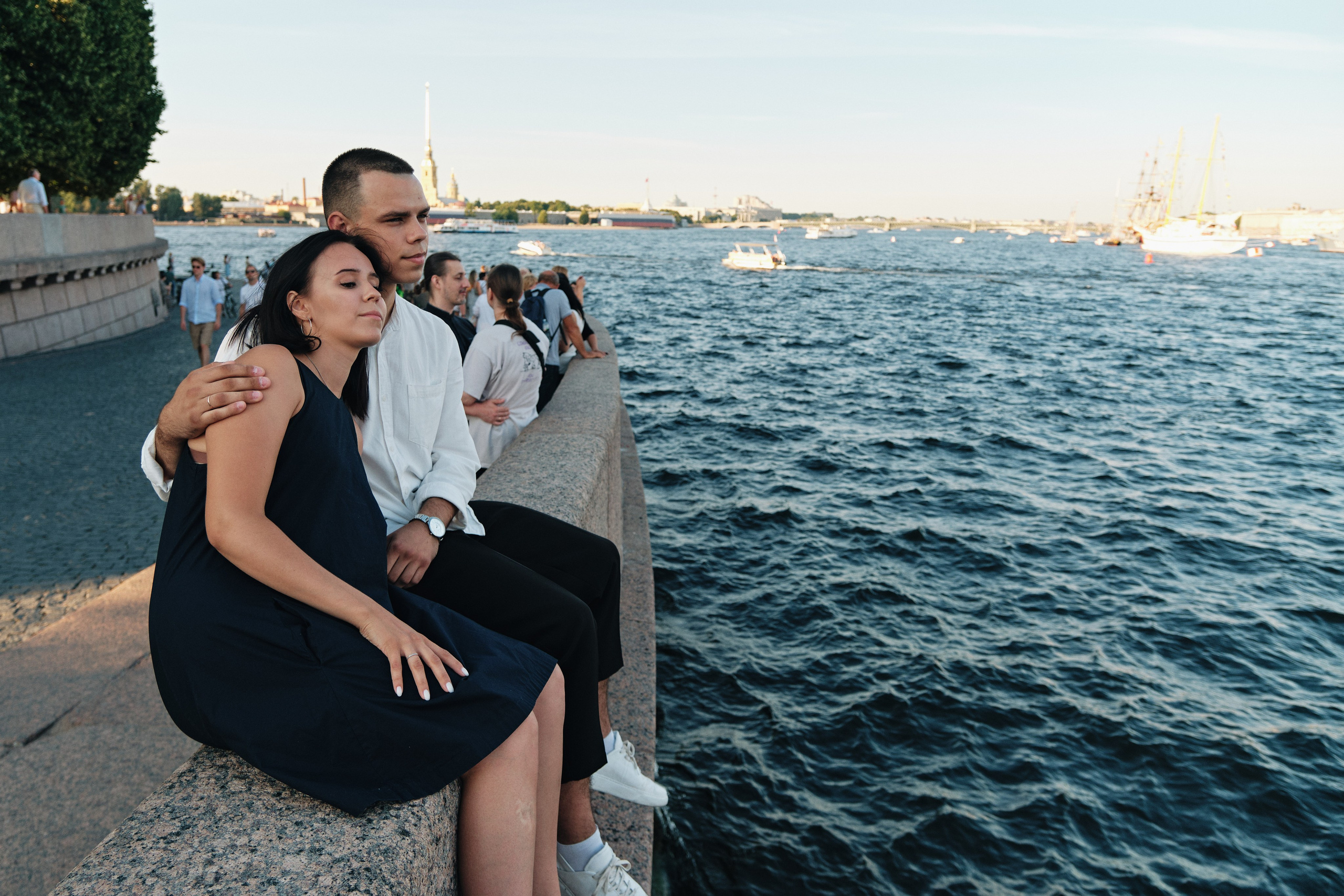 Фотосессия на набережной в СПб