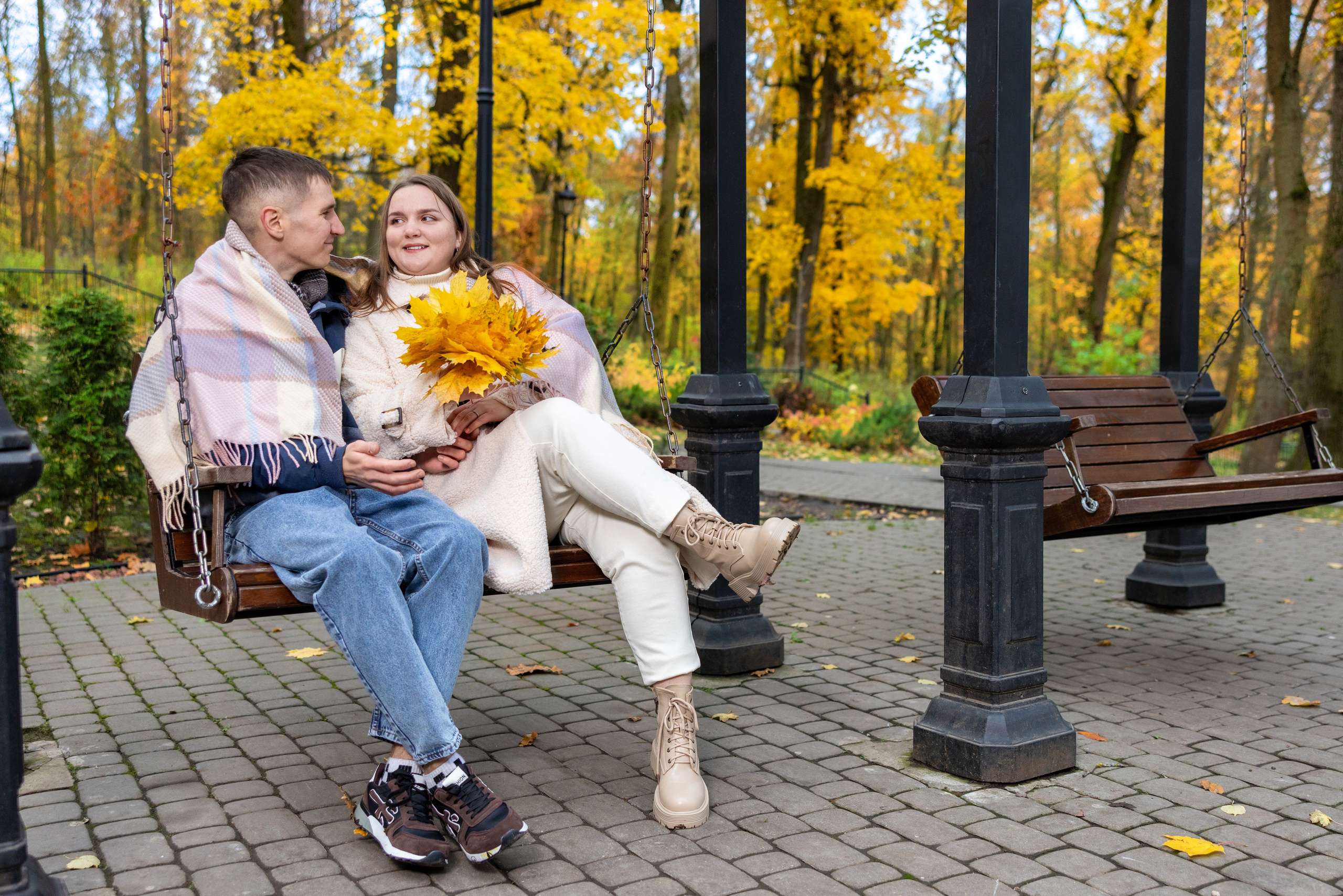Лав стори для Надежды, победительницы осеннего конкурса в ВК. Фотограф в Туле Крупский АнДРей. Фотостудия «КАДР71» в Туле