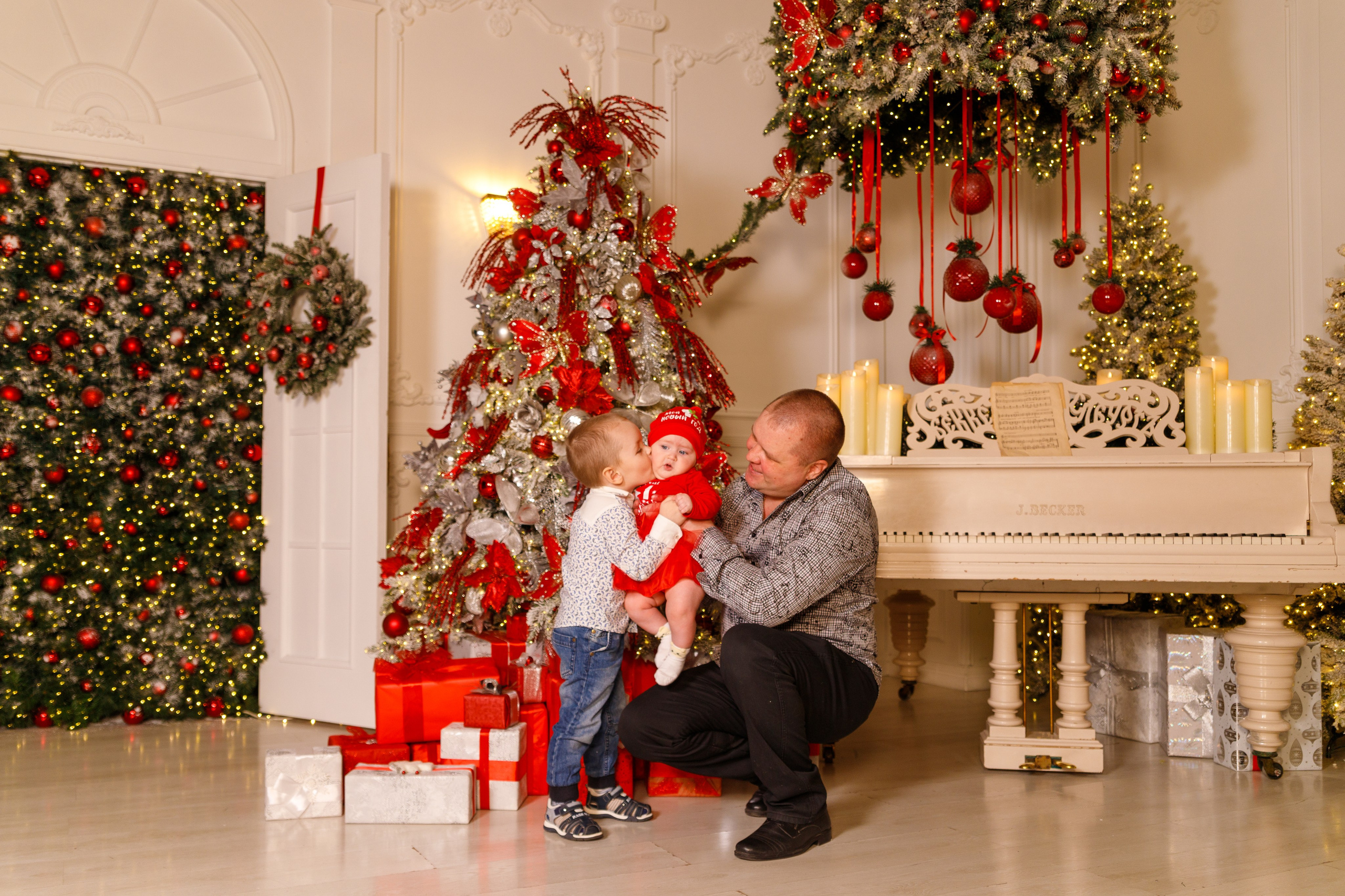 Новогодняя фотосессия. Семейный, свадебный и детский фотограф в Новосибирске Ольга Хидченко