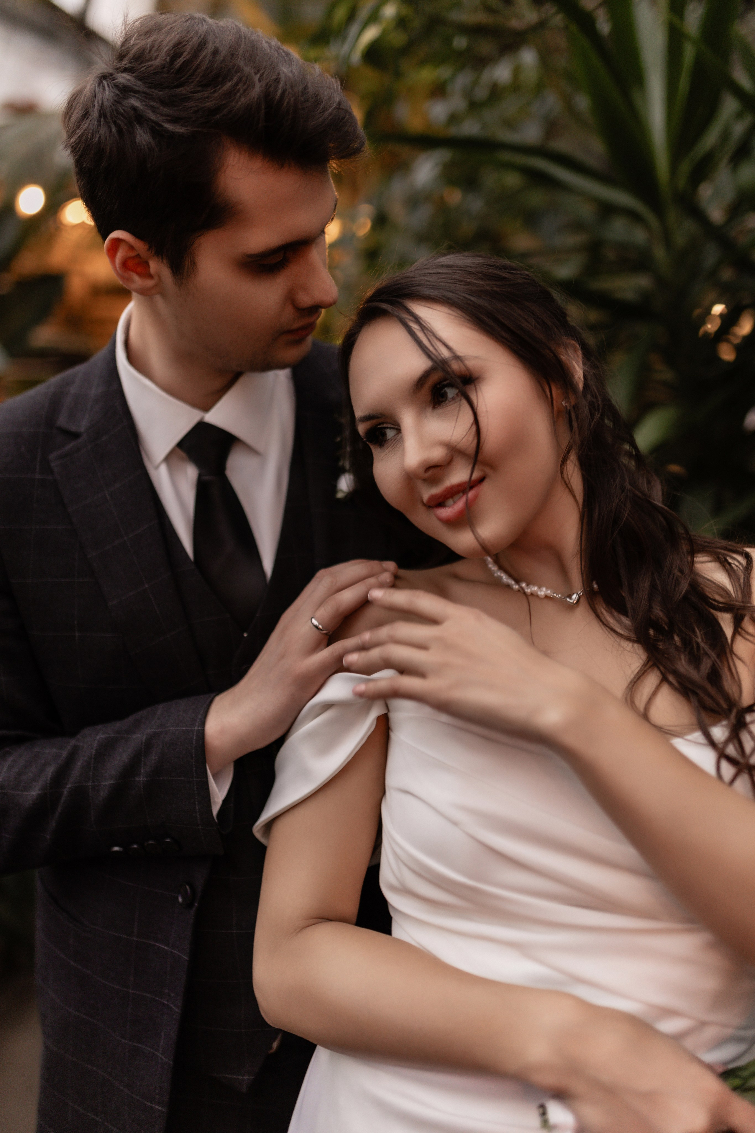 Бажена+Дмитрий Оранжерея. Фотограф в Санкт-Петербурге