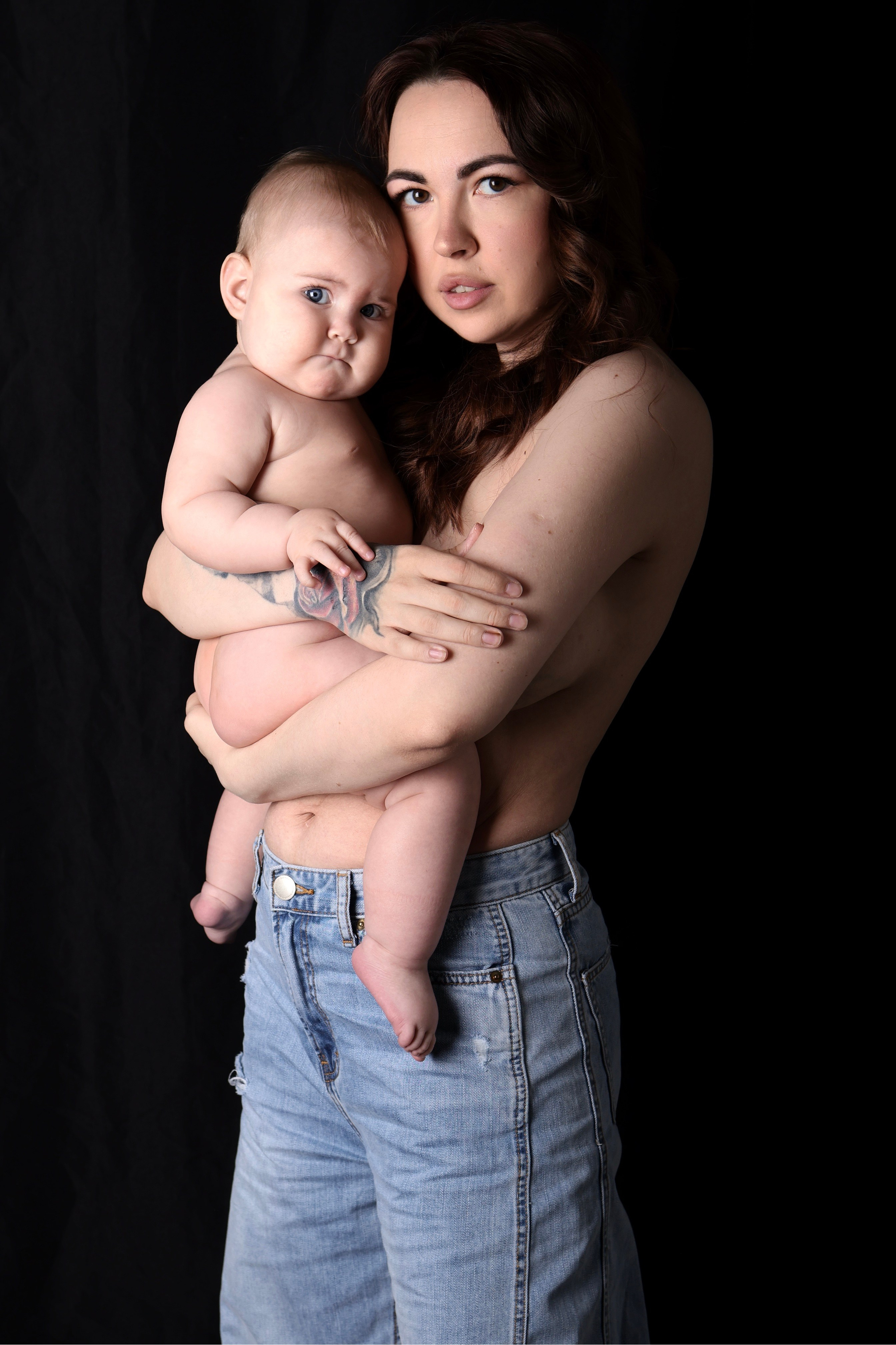 Анастасия и малышка Стеша. Phbyadel.wfolio.pro