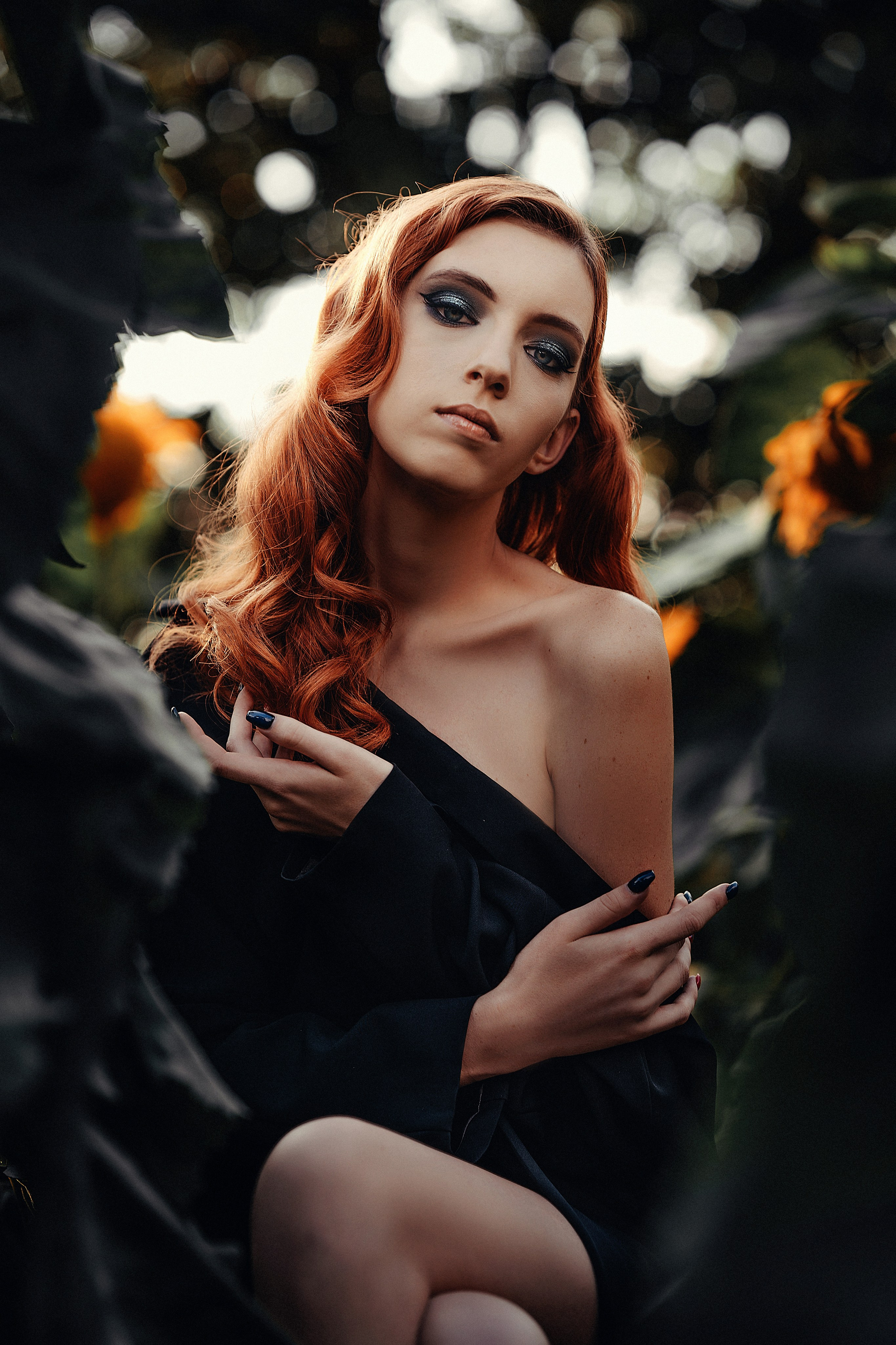 Виолетта, Подсолнухи. Семейный фотограф, женский фототерапевт