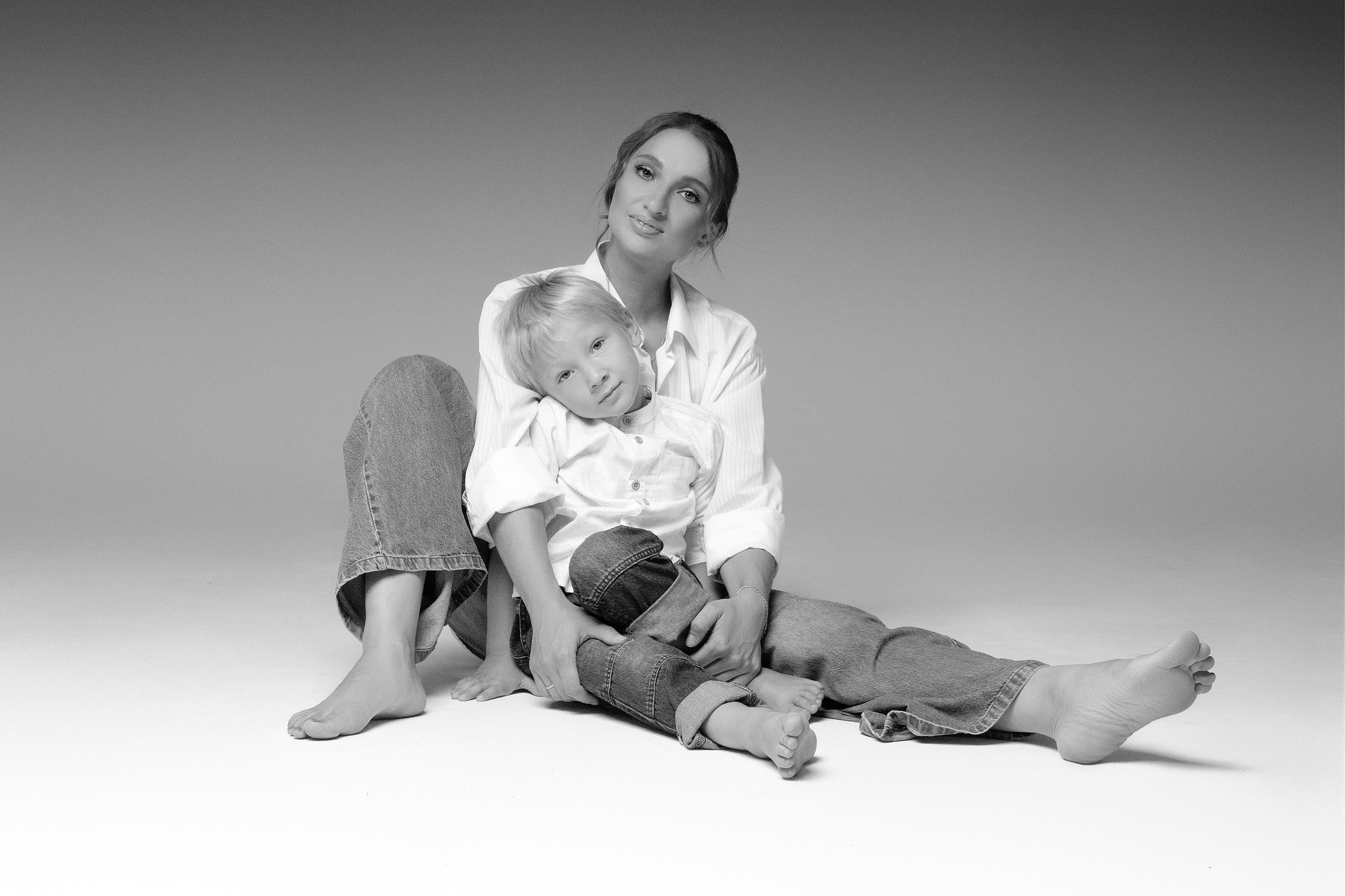 Алёна с семьёй. Фотограф беременности в Екатеринбурге Илона Филатьева