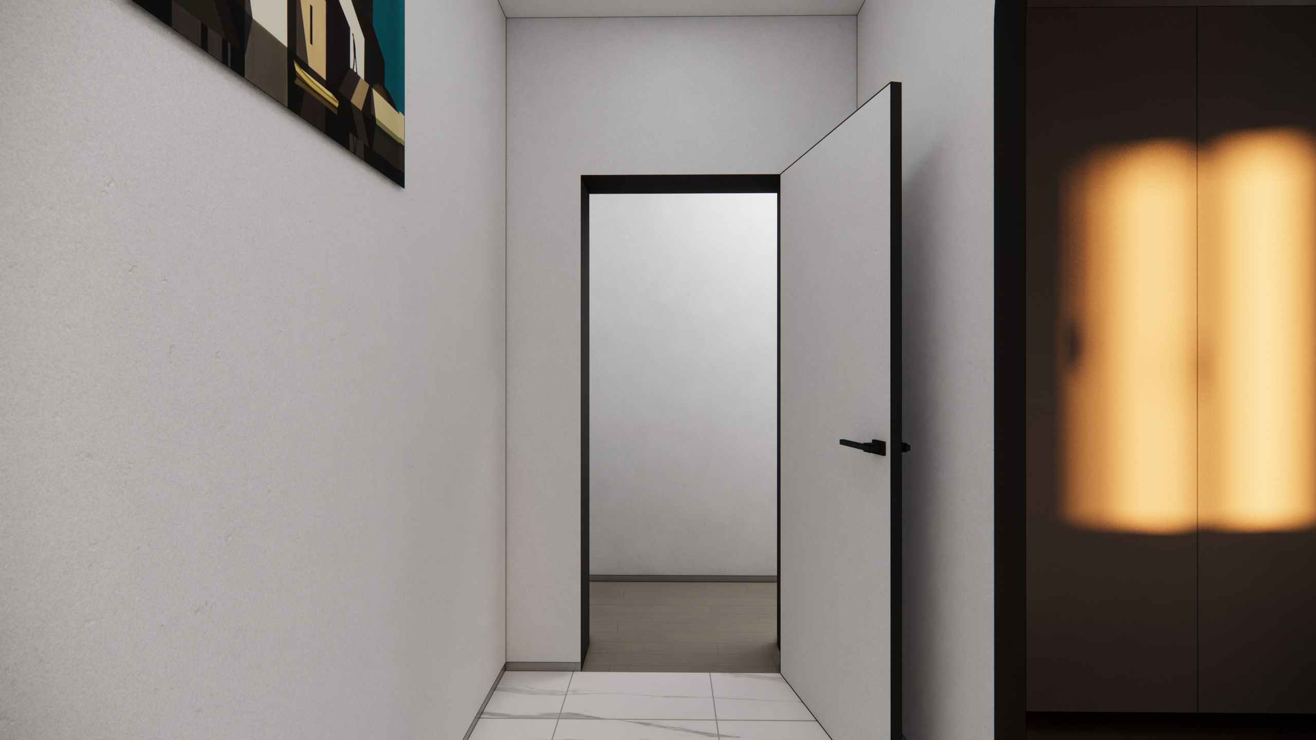 Проект № 4 — Квартира 64 кв. м. LANOIR: визуализация проектов, интерьер, экстерьер, ArchiCAD чертежи | Стерлитамак