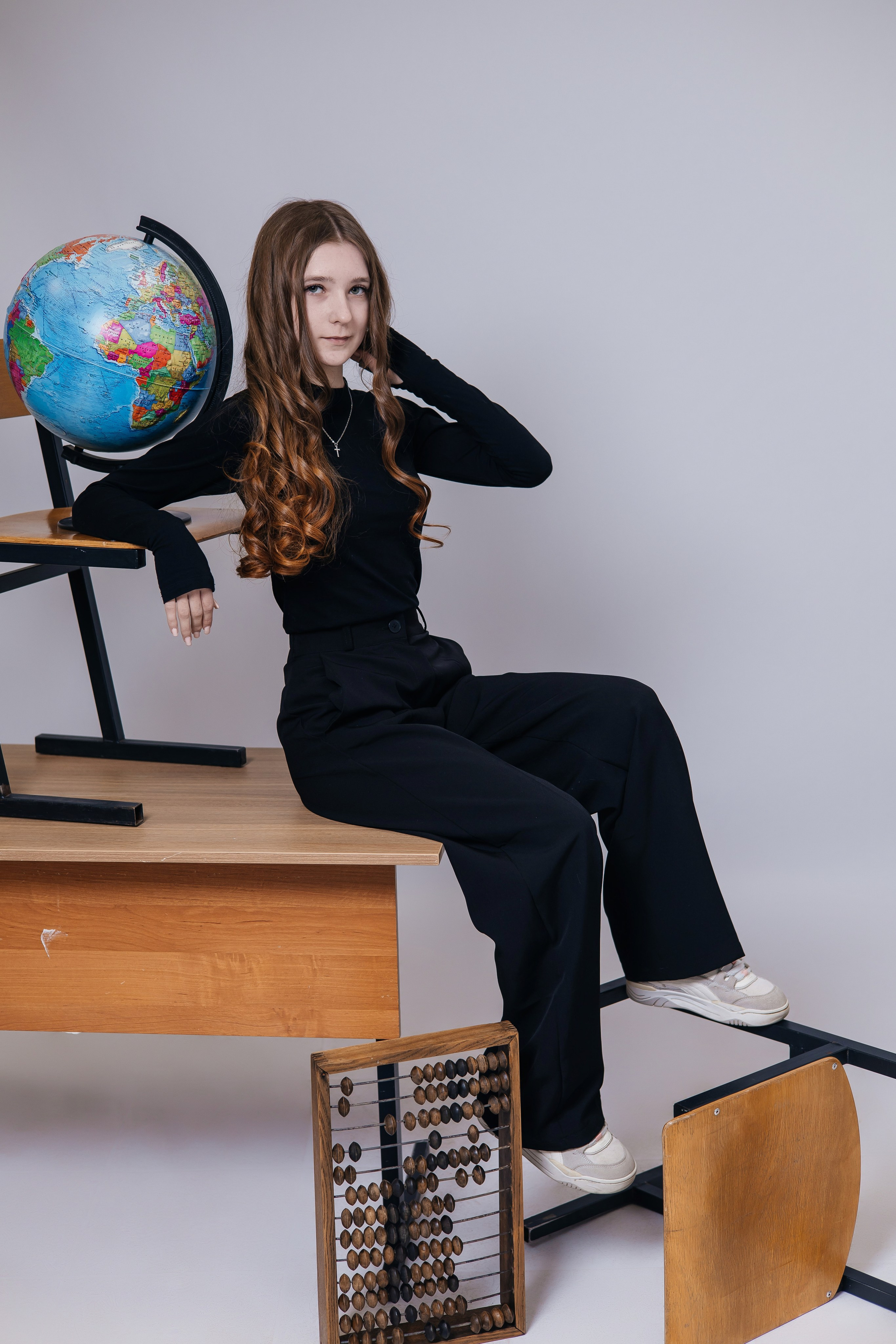 Портреты в студии. Выпускные альбомы в Луге/Школьные съёмки