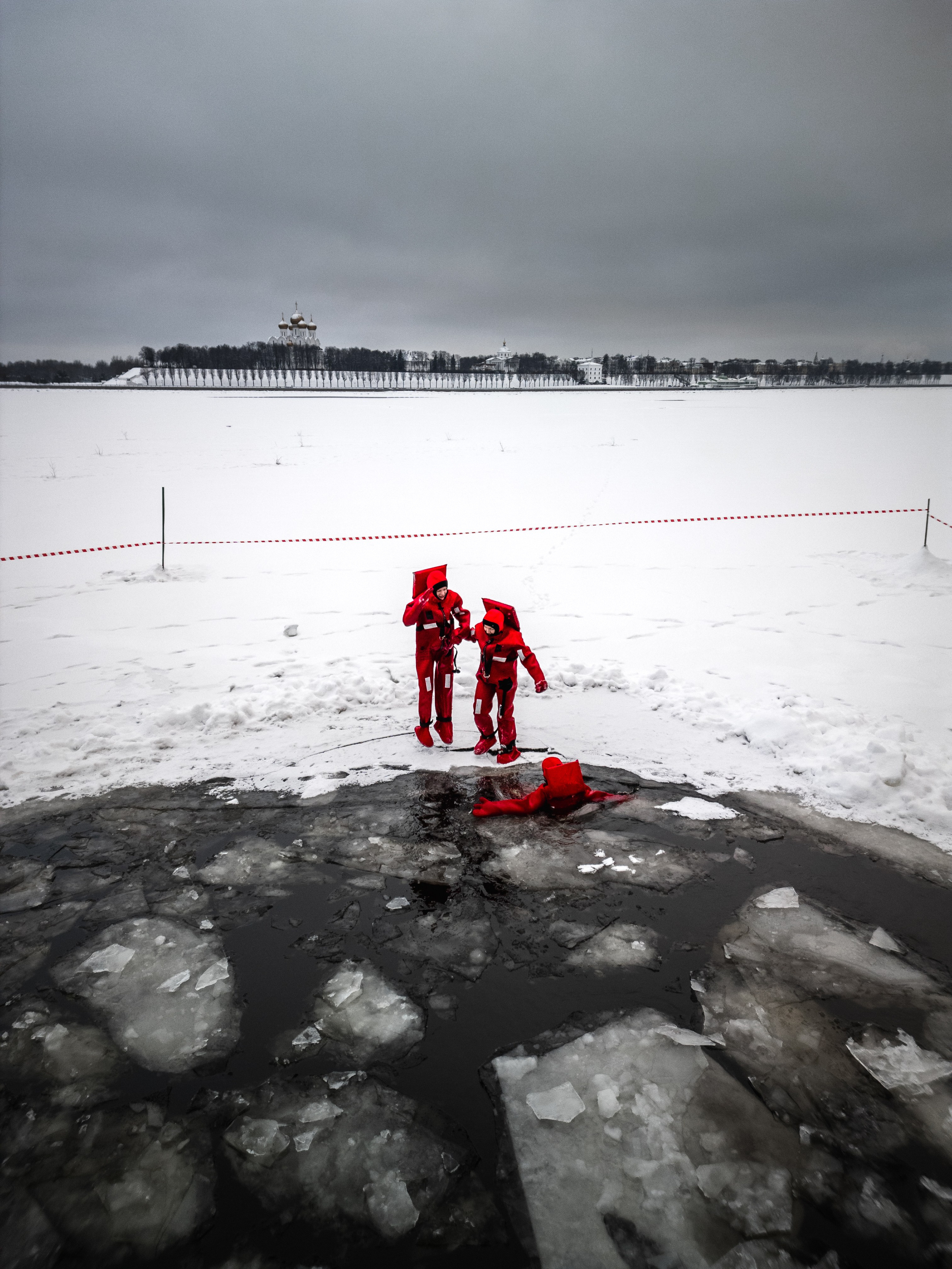 Айсфлоатинг #11. DRONBERRY — Аэросъемка Ярославль