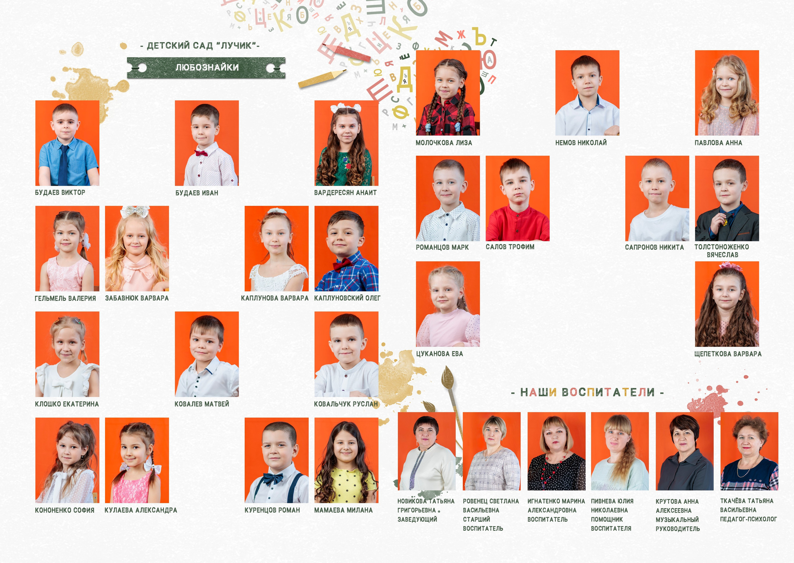 Выпускной альбом детский сад Гуково. Фотограф Гуково Григорий Новиков novikov.foto