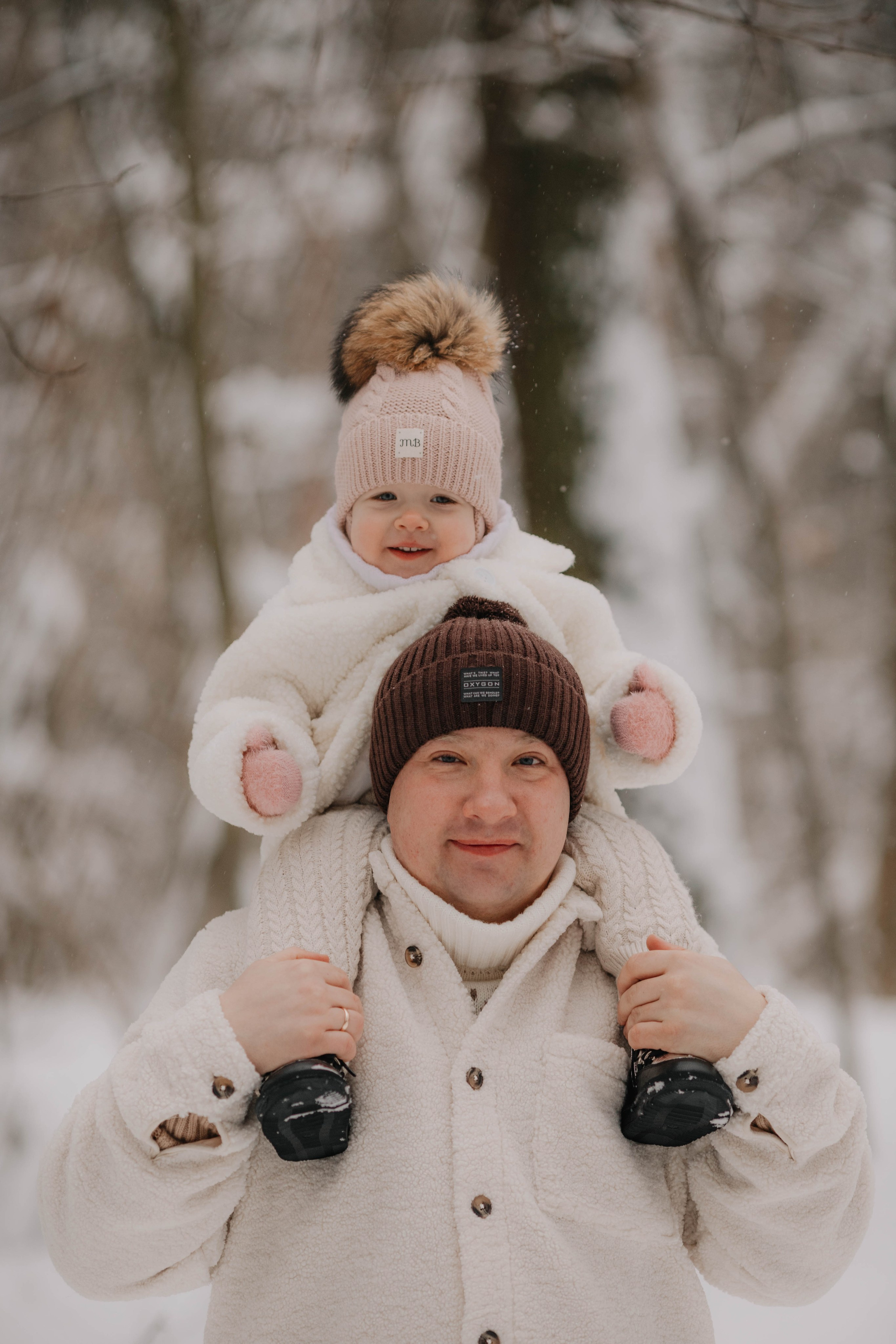 Лиля и семья Зимняя прогулка в лесу. Семейный и свадебный фотограф Видное Москва Екатерина Пятова