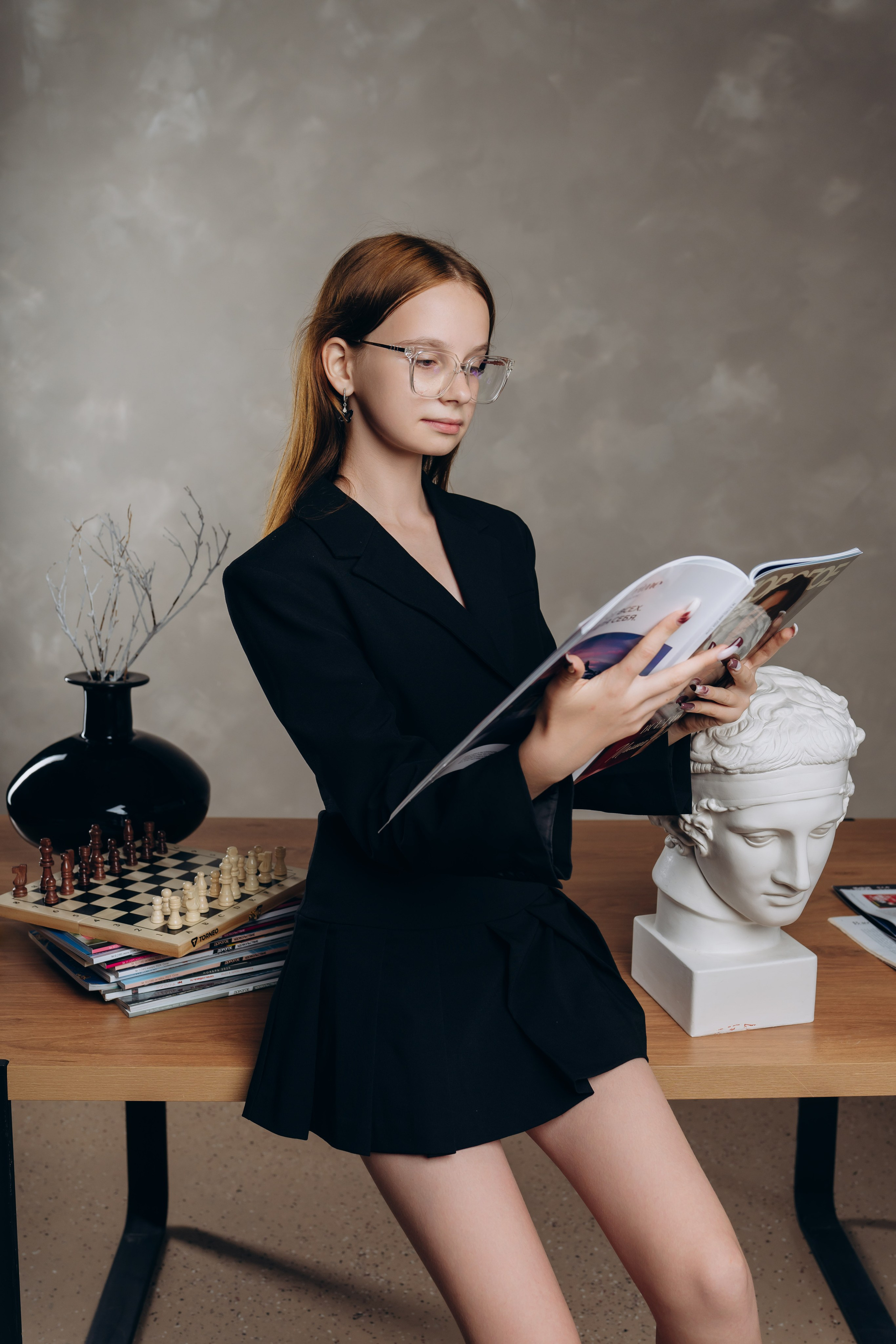 Рекламная съемка Woodbook. Efimova Model Agency