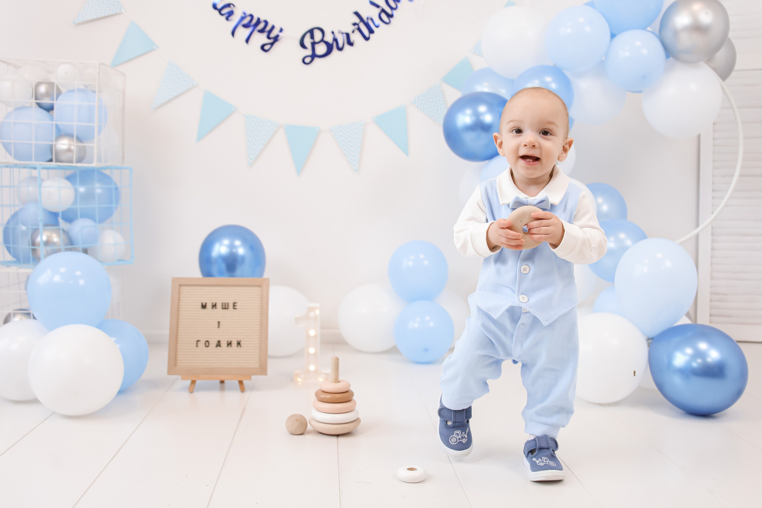 1й Годик Мишы. Детский и Семейный фотограф в Санкт-Петербурге. Детская Фотостудия «FAMILY STORY»