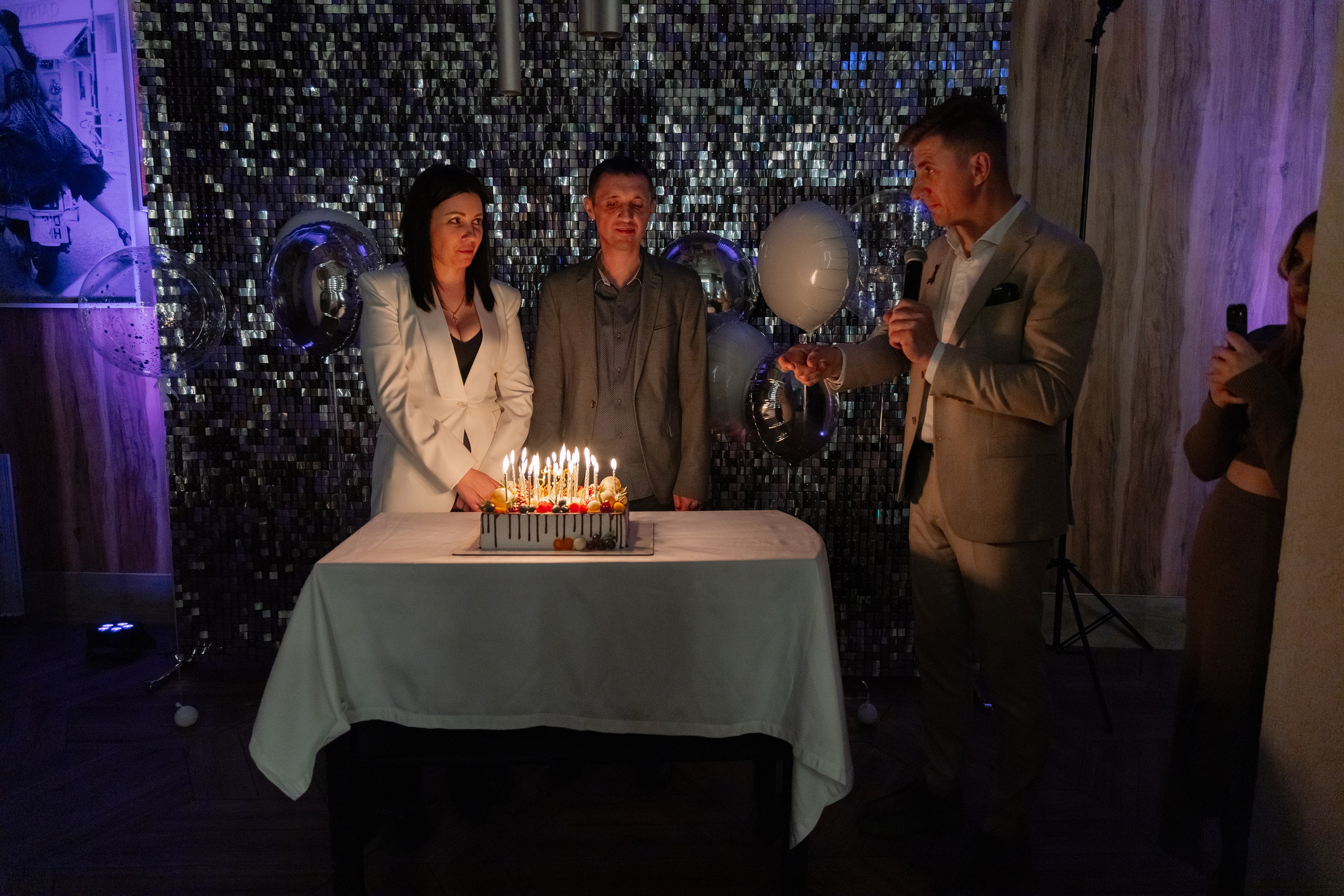 Фотосъемка юбилея в ресторане «Березка» в Минске. Свадебный фотограф в Минске/Беларуси Сергей Спиридонов