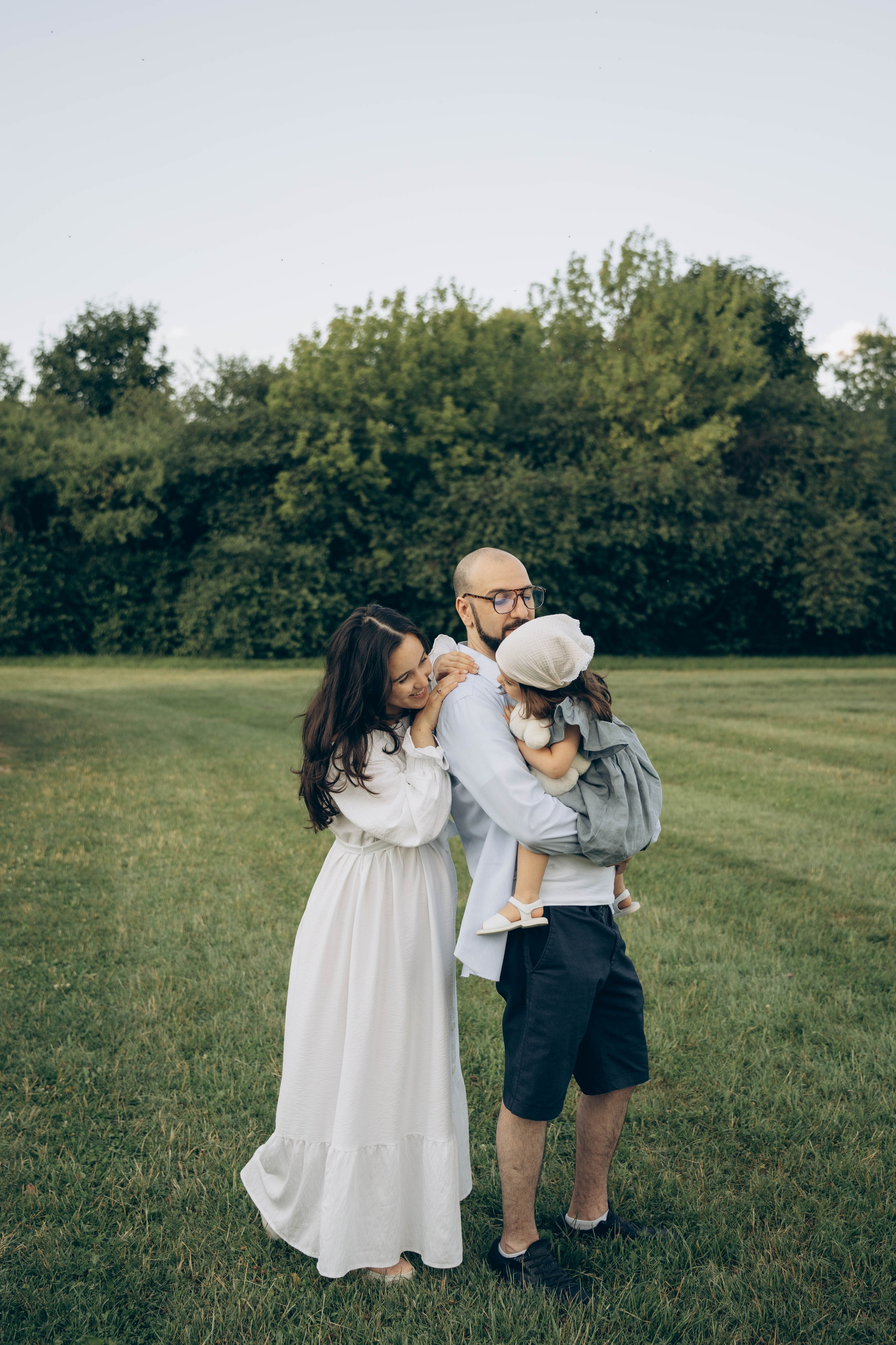 Анастасия, Михаил и малышка Ариана