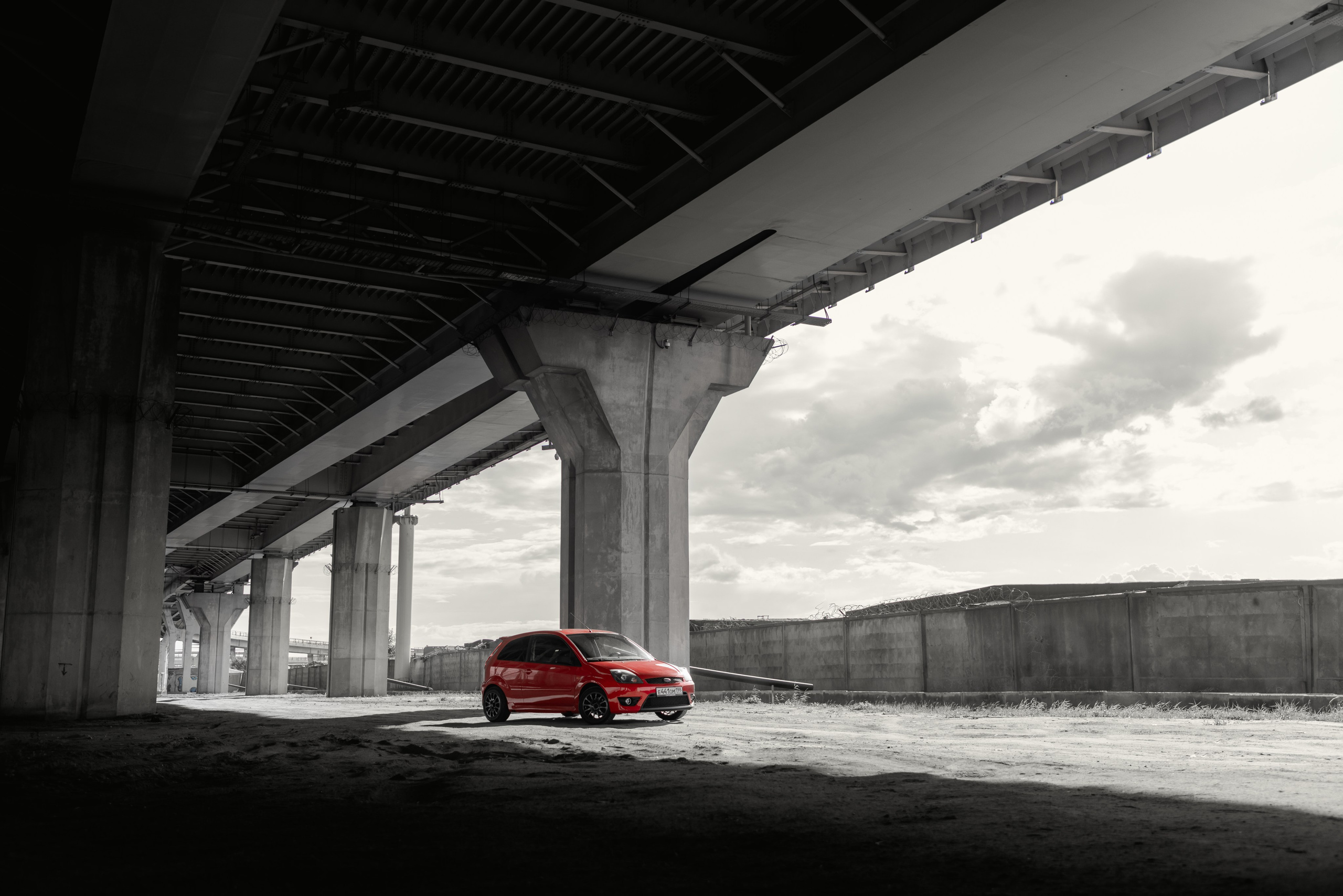 Ford Fiesta. Автомобильный фотограф в Санкт-Петербурге — Илья Kaseone_1