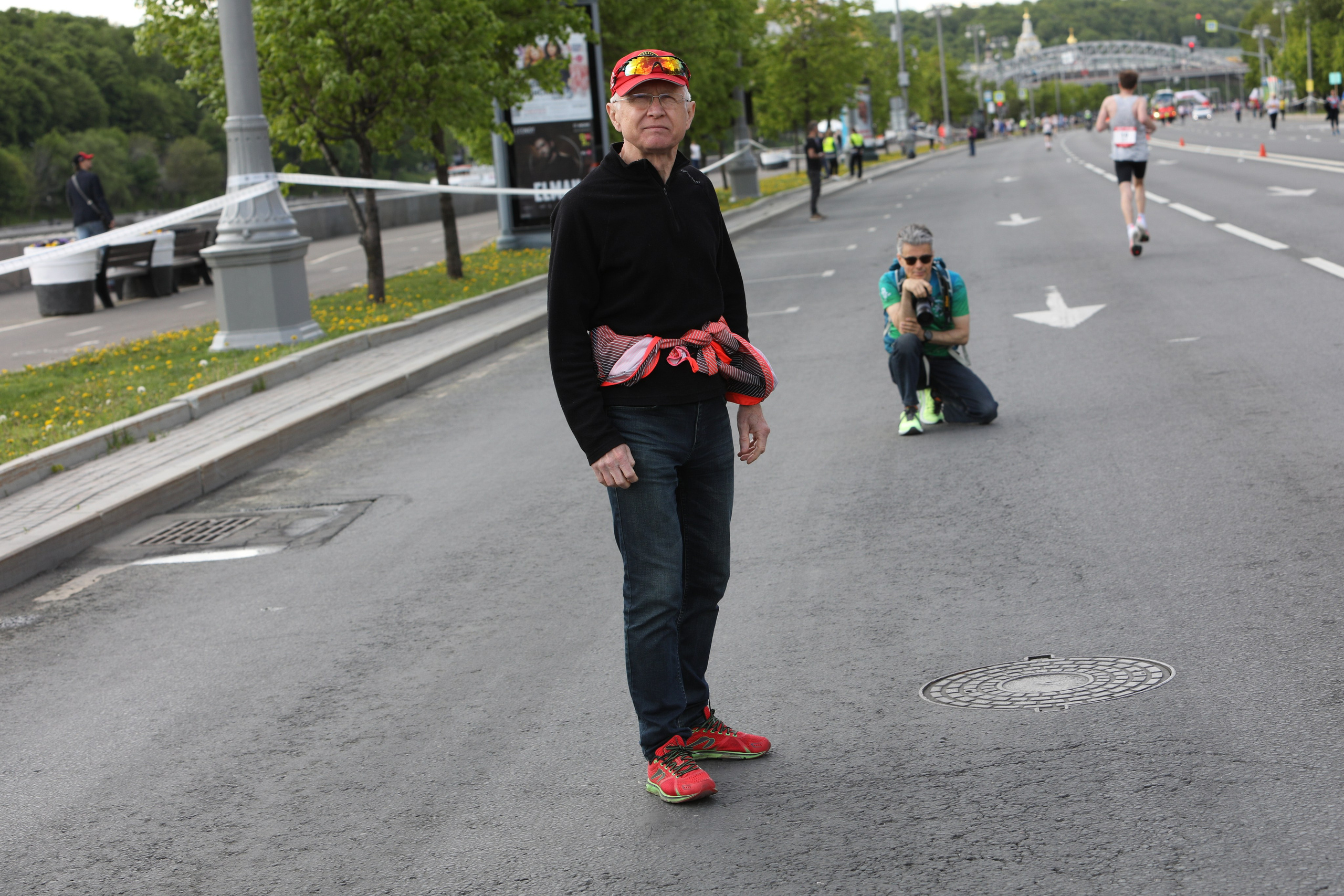 Московский полумарафон, 14 мая 2023 года. Фотограф Сергей Ловкий