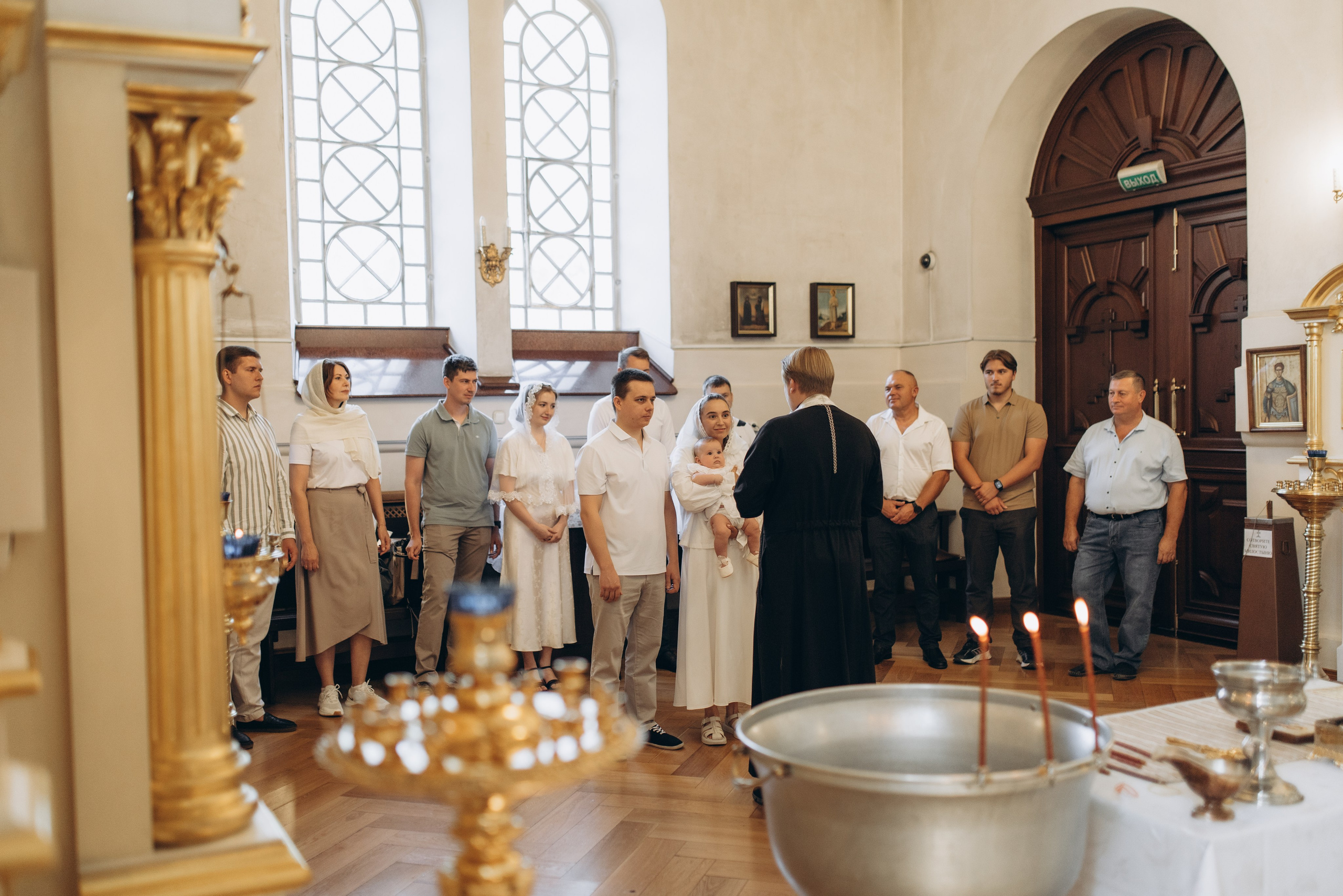 Крещение Марии. Семейный фотограф в Краснодаре Виктория Кокоулина