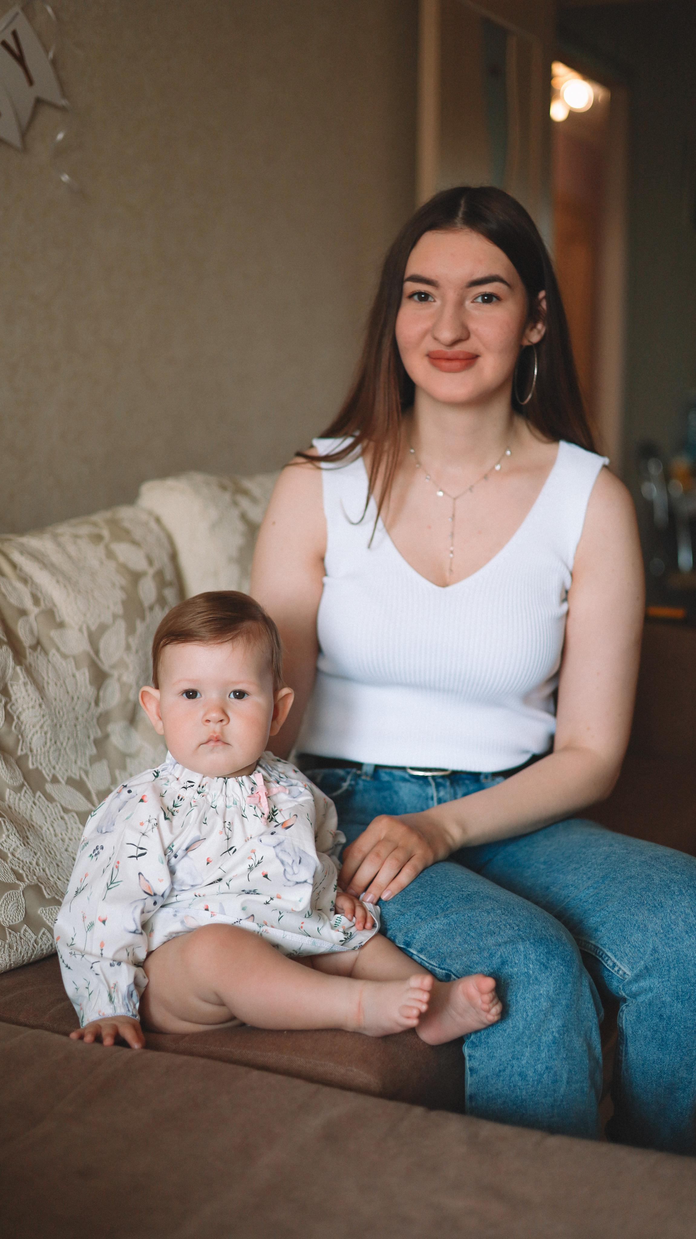 Годик Софии. Семейный и свадебный фотограф в Южноуральске Екатерина Столярова