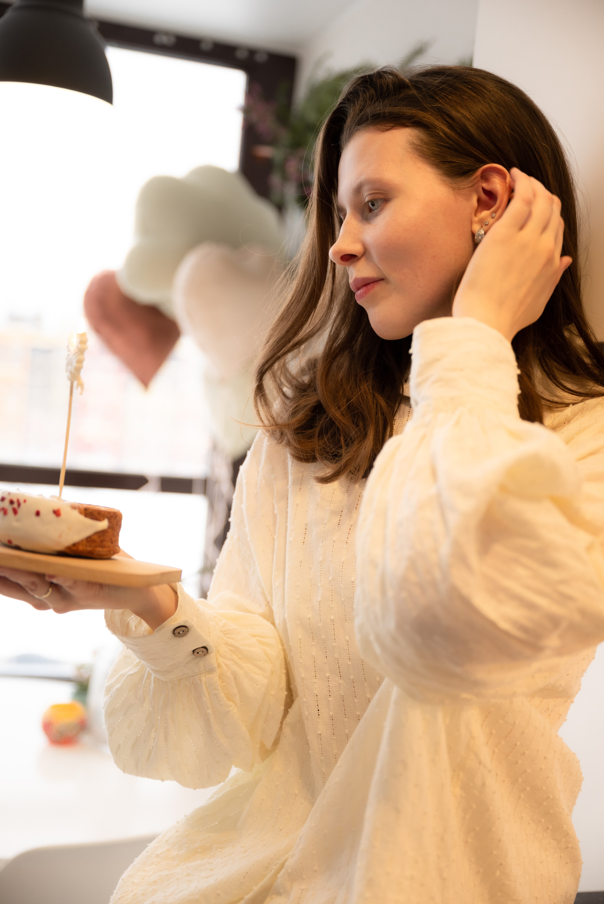 Домашняя фотосессия к дню рождения. Фотограф Ксения Огородова портфолио