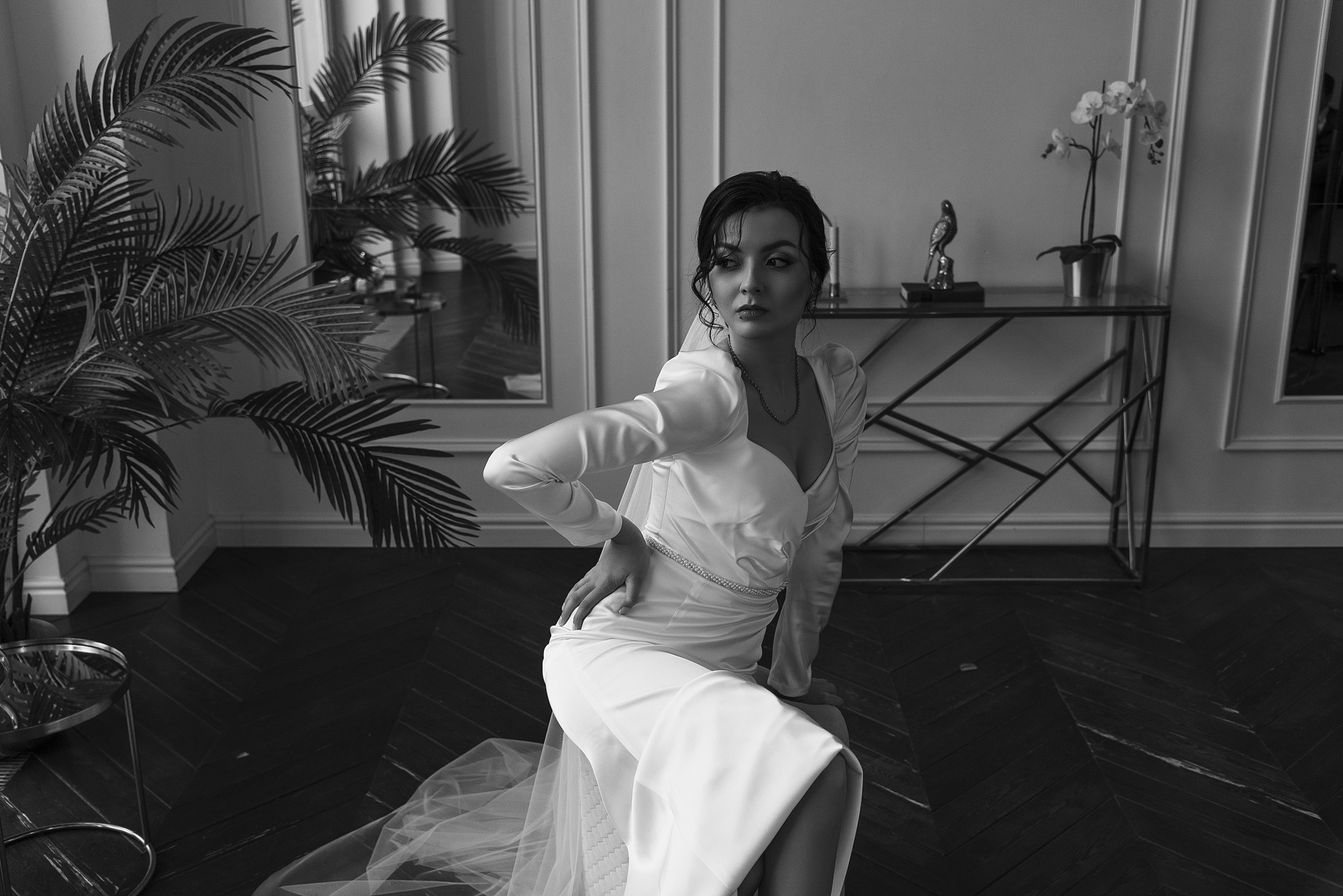 фотосессия свадьбы в фотостудии