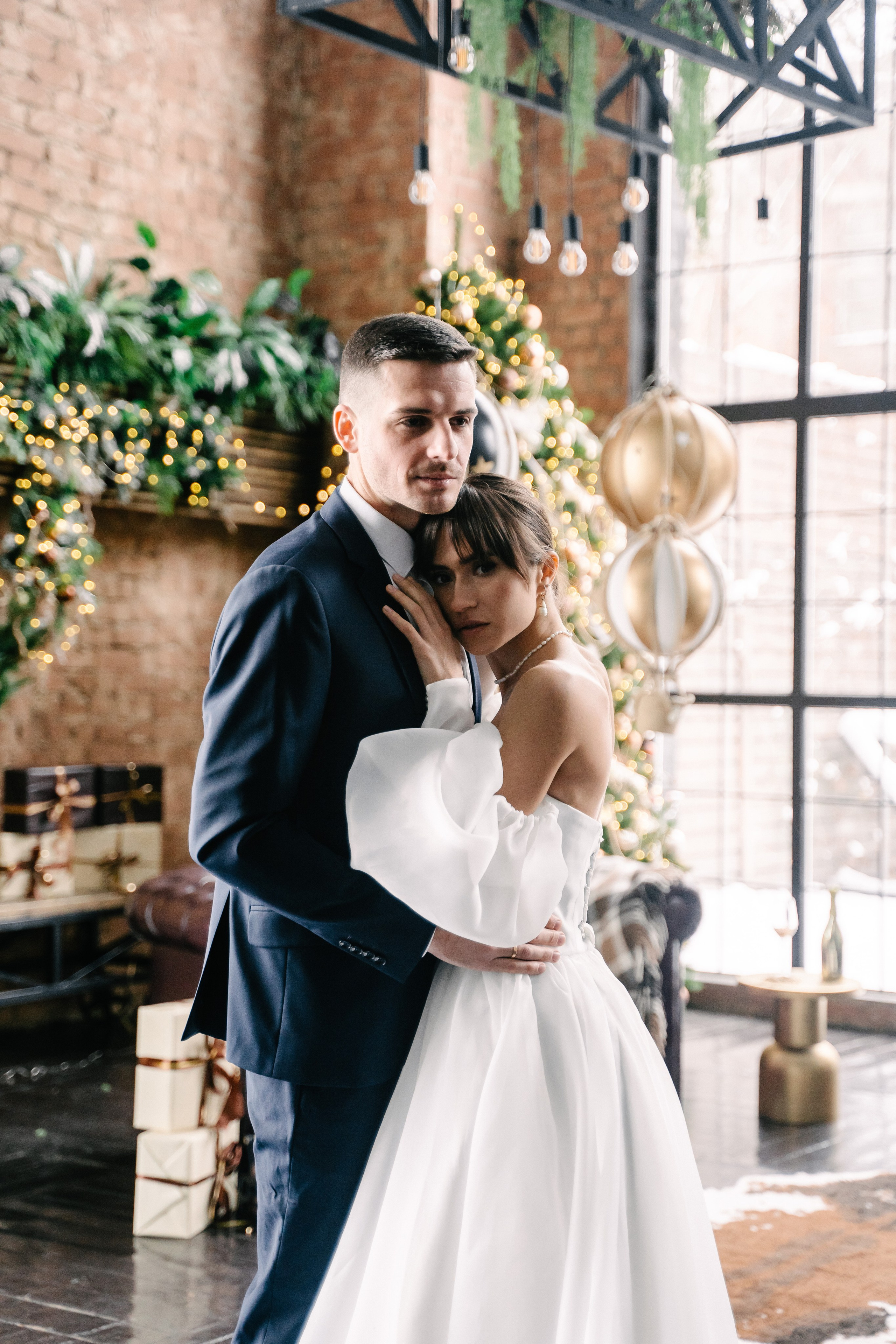 Свадебная фотосессия молодоженов в студии. Свадебный и семейный фотограф из Воронежа|Москвы Бубнова Екатерина