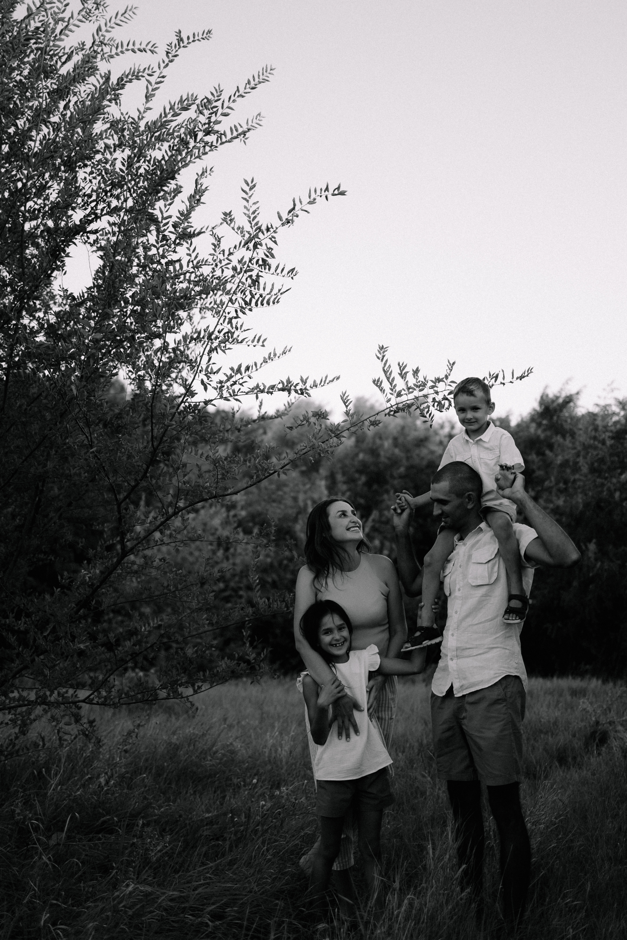 Семейная съёмка на природе. Семейный фотограф в Краснодаре Храмова Анна