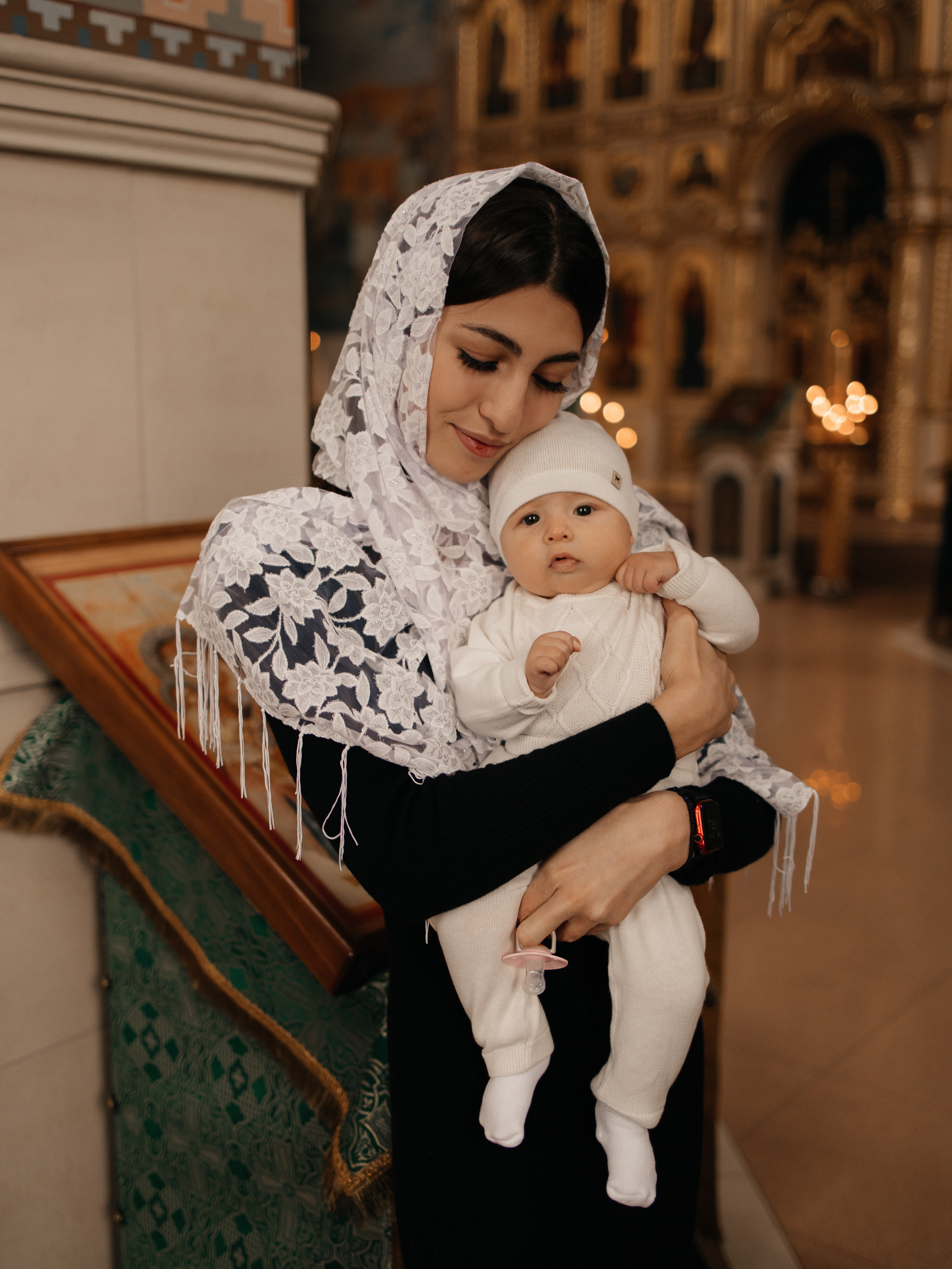 Крещение Майи. Семейный фотограф в Краснодаре Храмова Анна