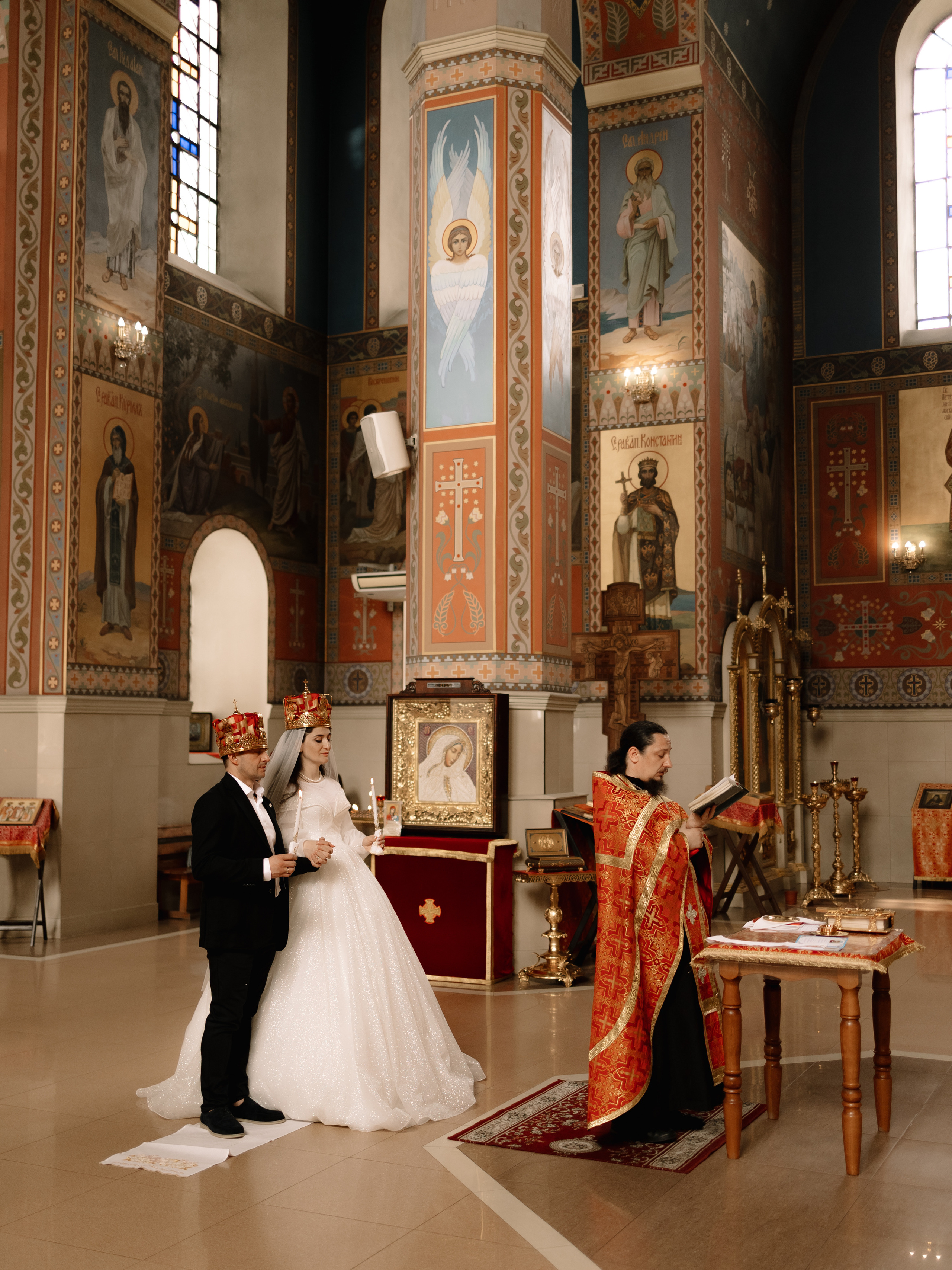 Таинство венчания. Семейный фотограф в Краснодаре Храмова Анна
