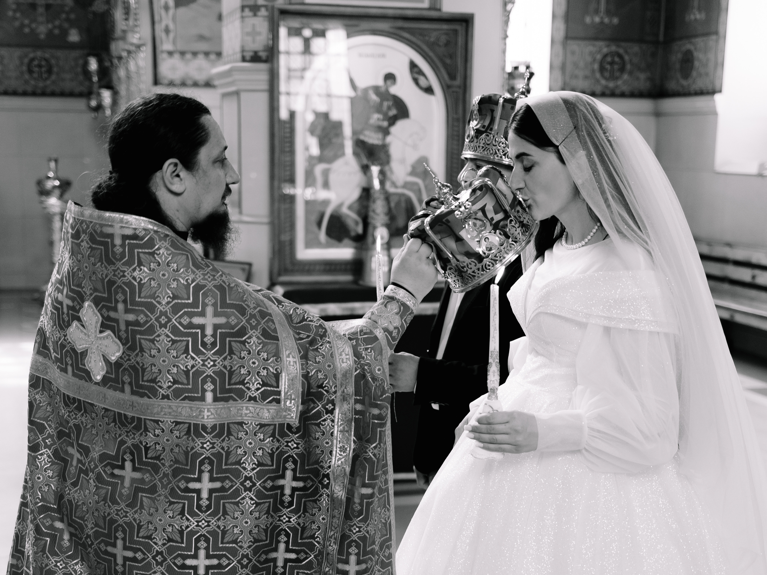 Таинство венчания. Семейный фотограф в Краснодаре Храмова Анна