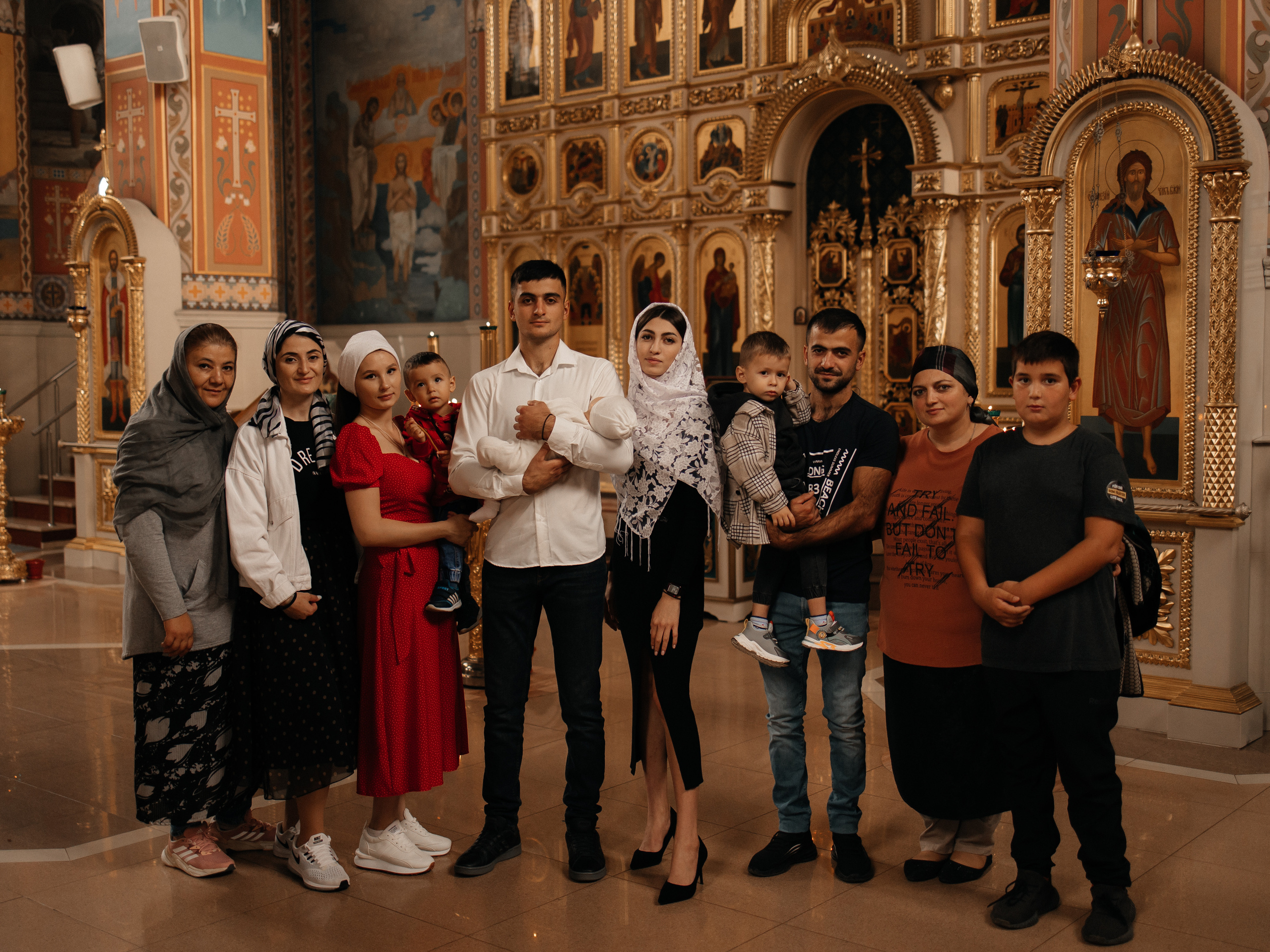 Крещение Майи. Семейный фотограф в Краснодаре Храмова Анна