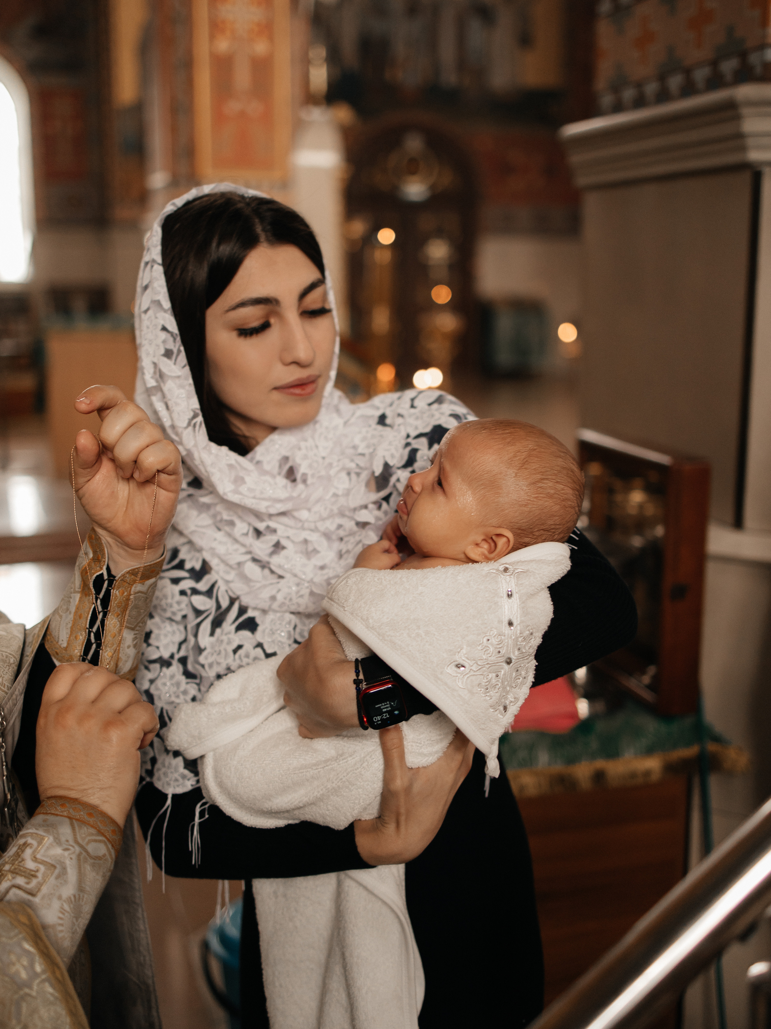 Крещение Майи. Семейный фотограф в Краснодаре Храмова Анна