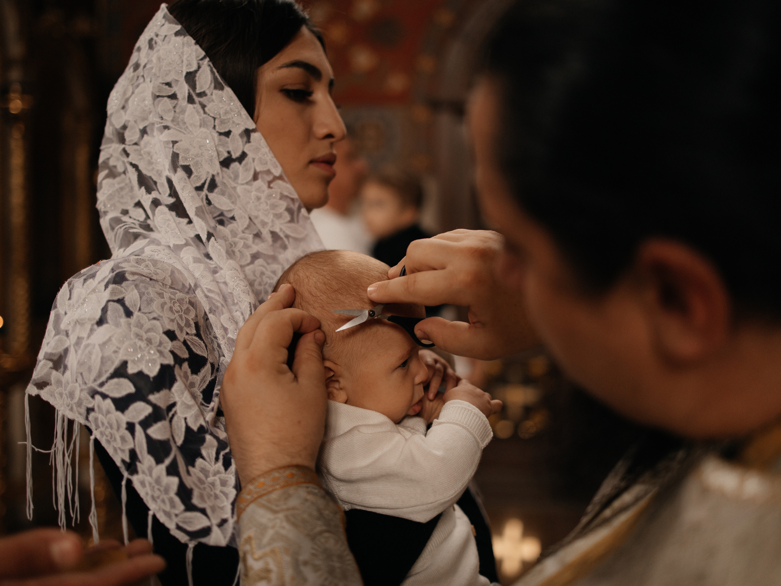 Крещение Майи. Семейный фотограф в Краснодаре Храмова Анна