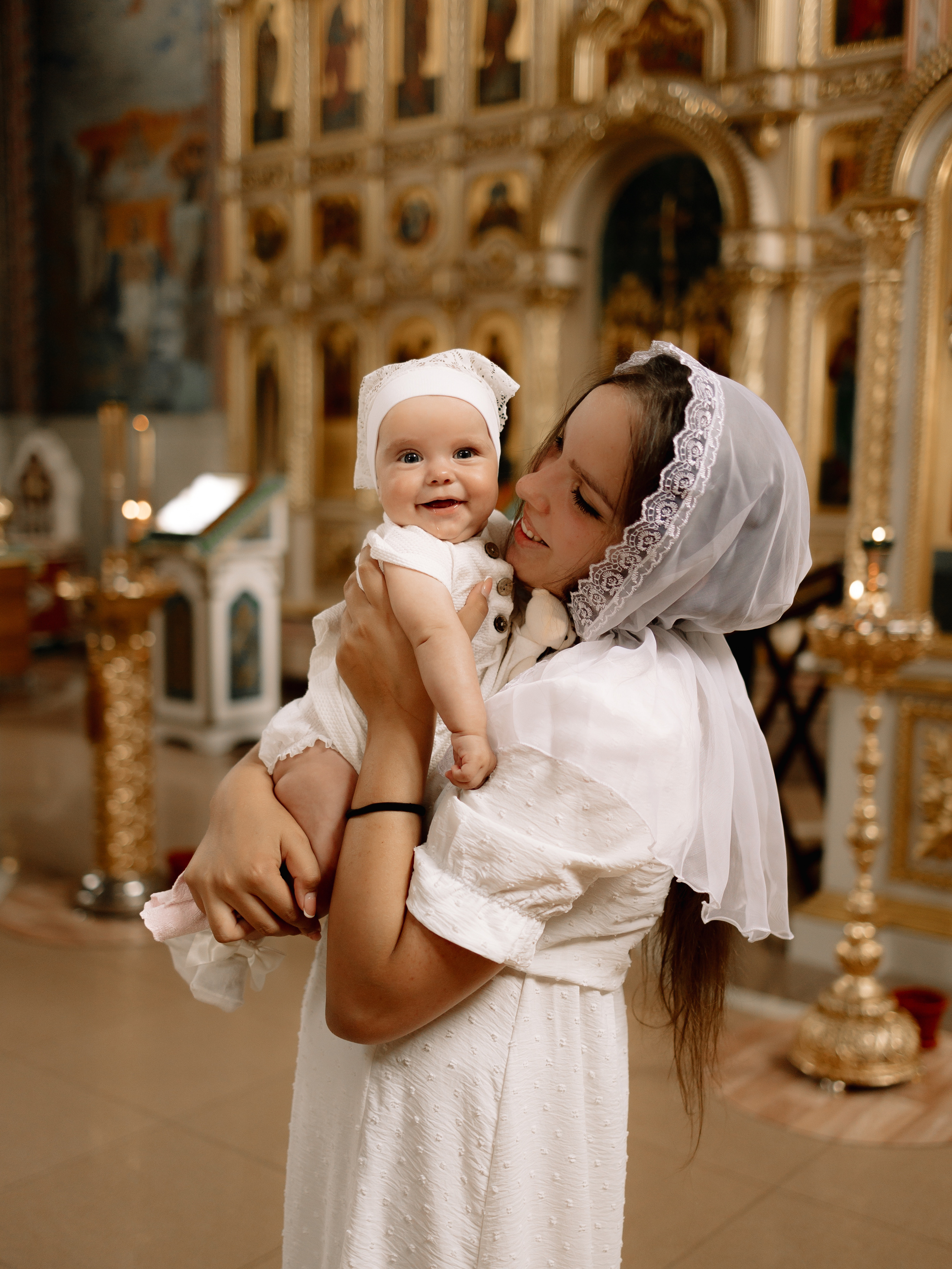 Таинство крещения Миланы. Семейный фотограф в Краснодаре Храмова Анна