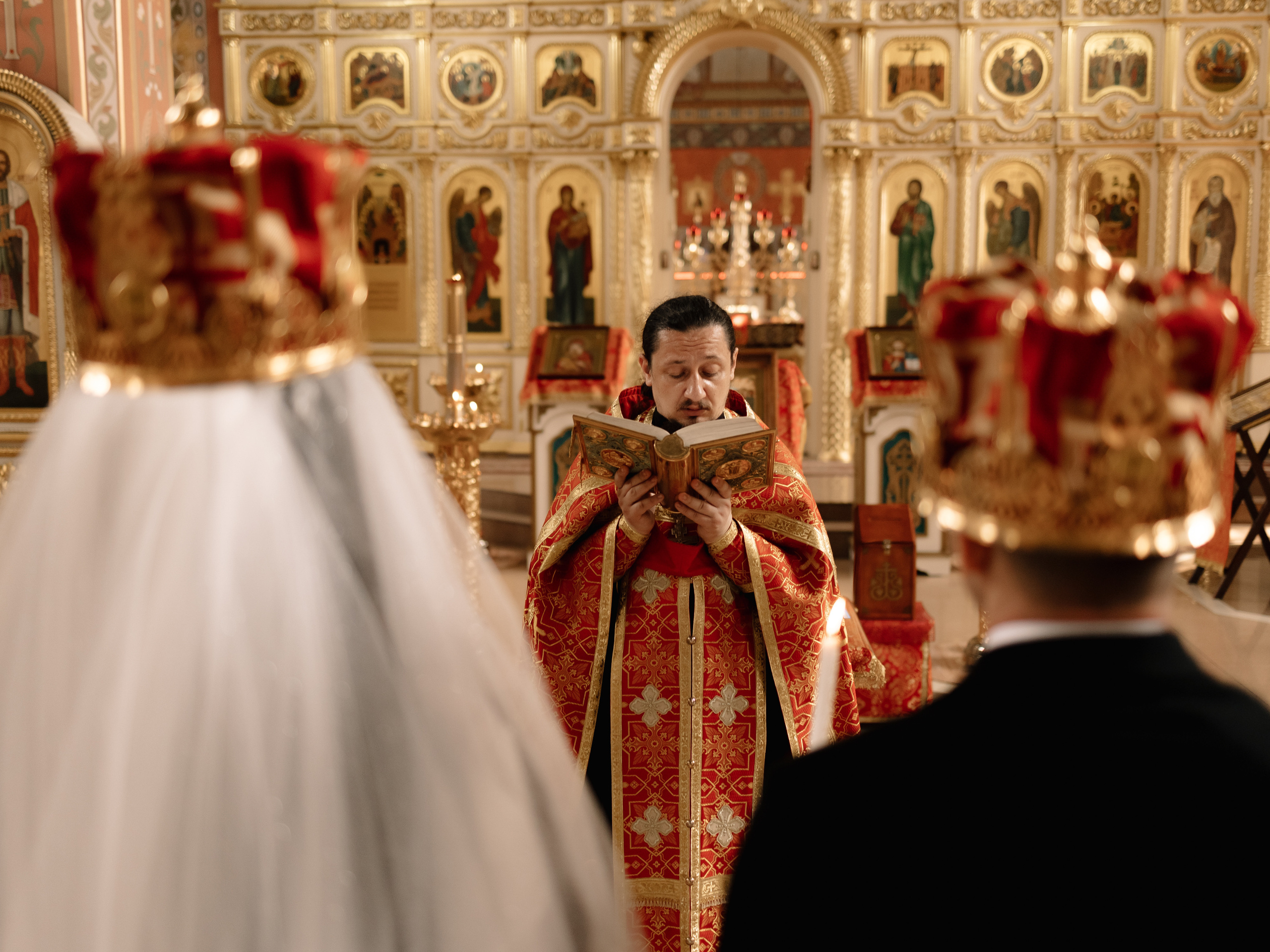 Таинство венчания. Семейный фотограф в Краснодаре Храмова Анна