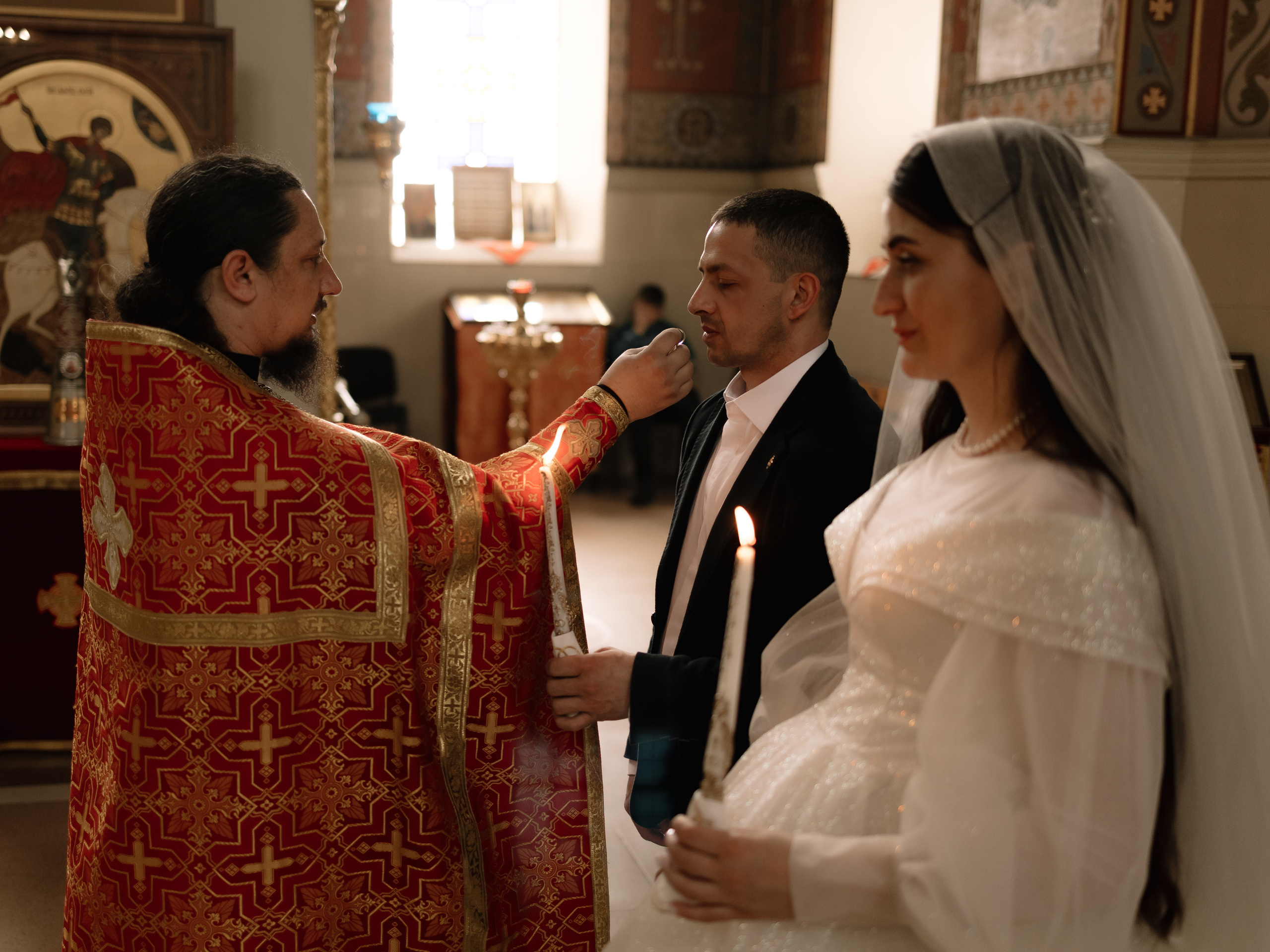 Таинство венчания. Семейный фотограф в Краснодаре Храмова Анна
