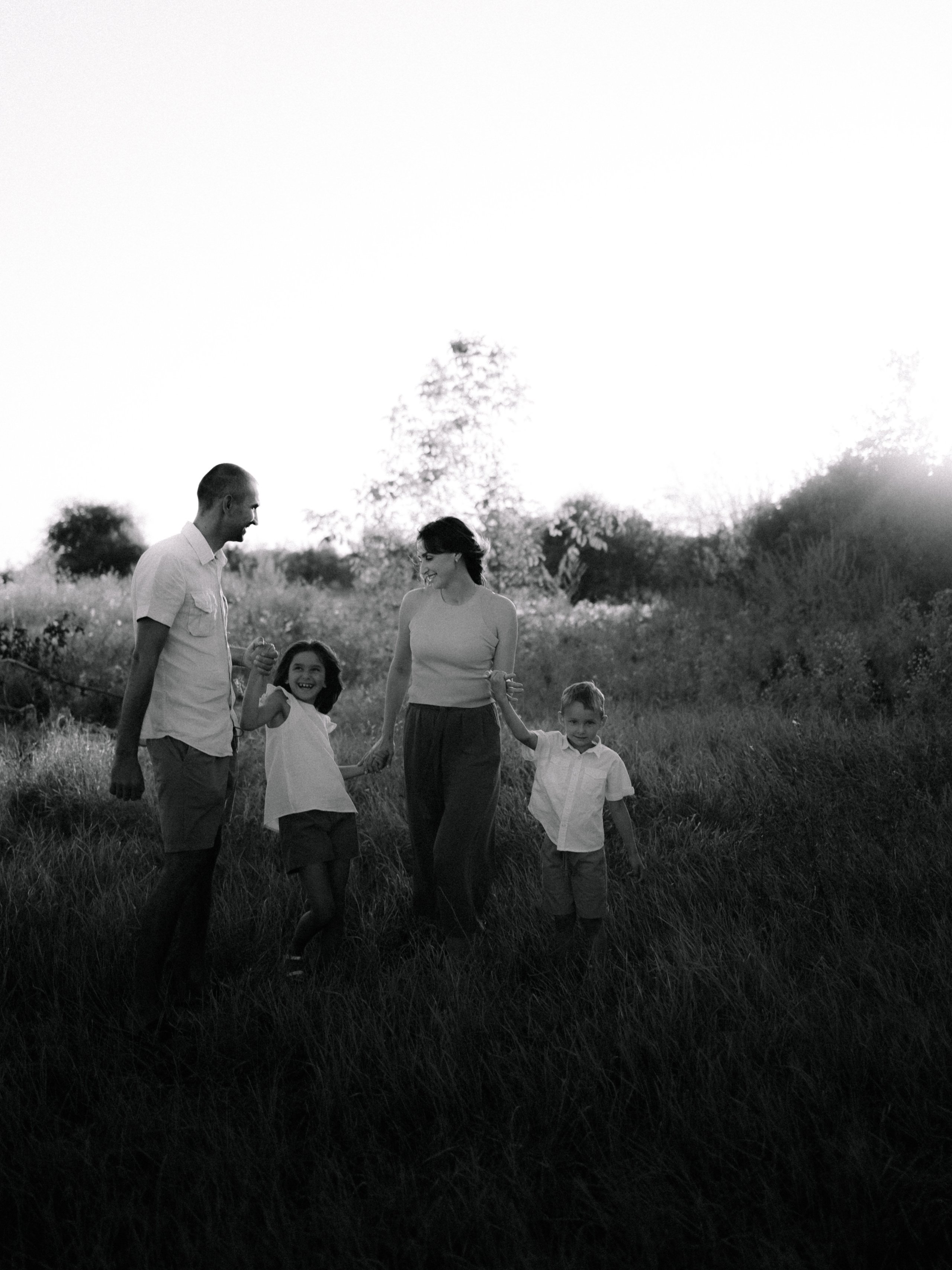 Семейная съёмка на природе. Семейный фотограф в Краснодаре Храмова Анна