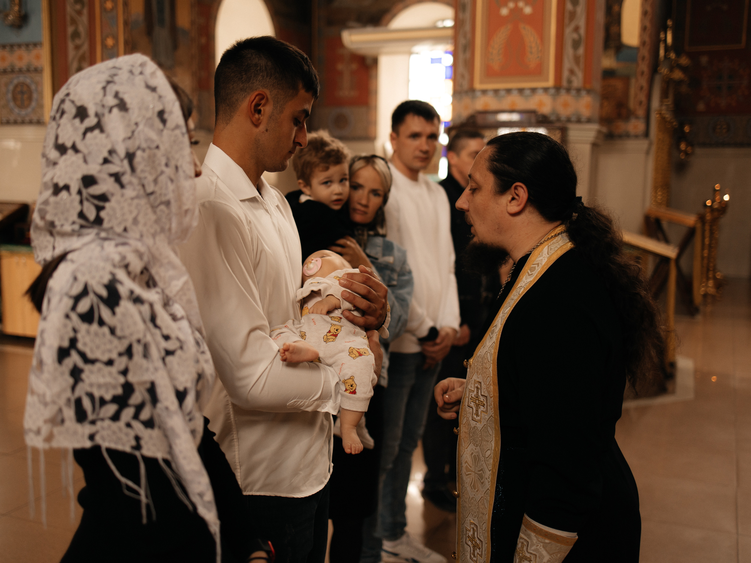 Крещение Майи. Семейный фотограф в Краснодаре Храмова Анна