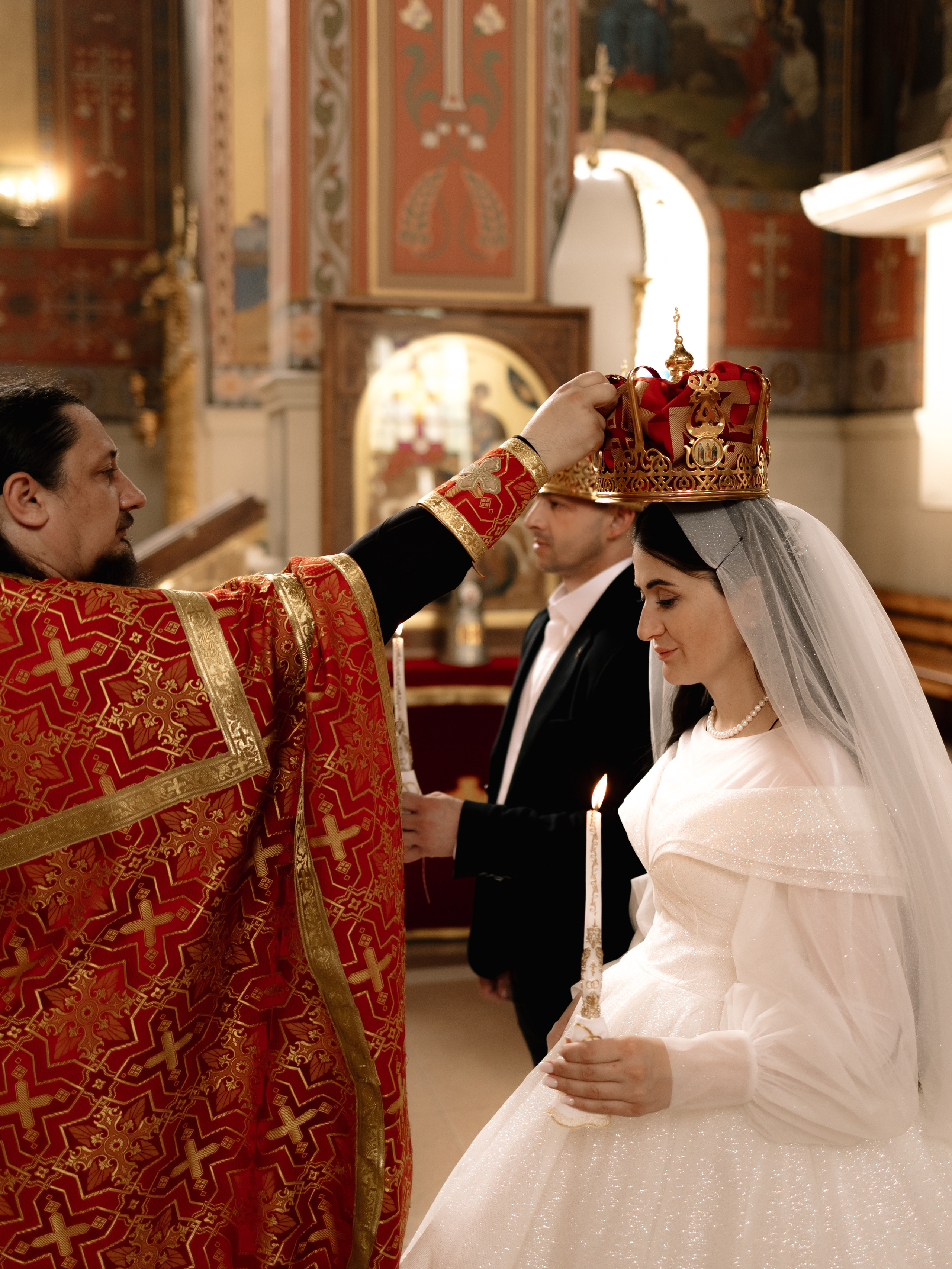 Таинство венчания. Семейный фотограф в Краснодаре Храмова Анна