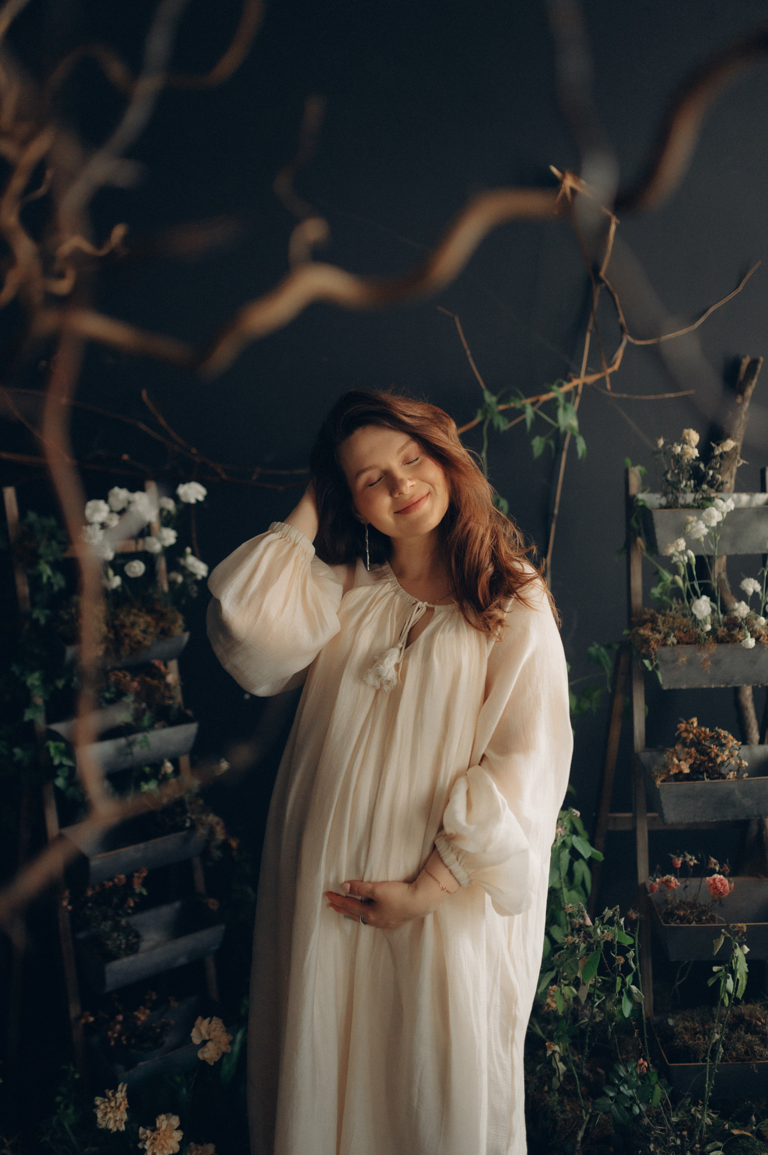 В ожидании. Семейный фотограф в Москве Екатерина Денисенко | Фотосессии без постановки дома и в студии