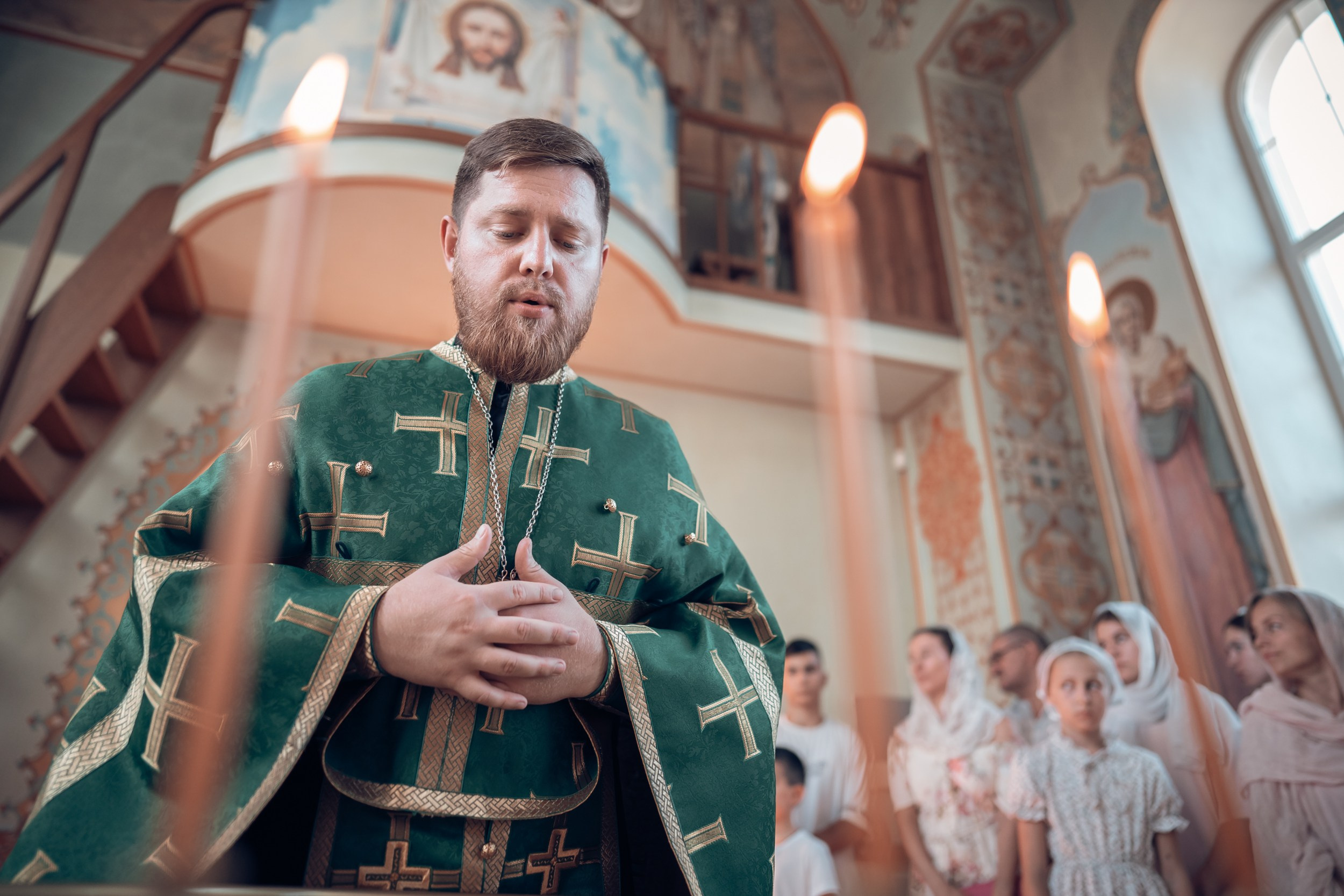 Крещение в храме ап.Андрея Первозванного г. Севастополь. Церковный фотограф Севастополь