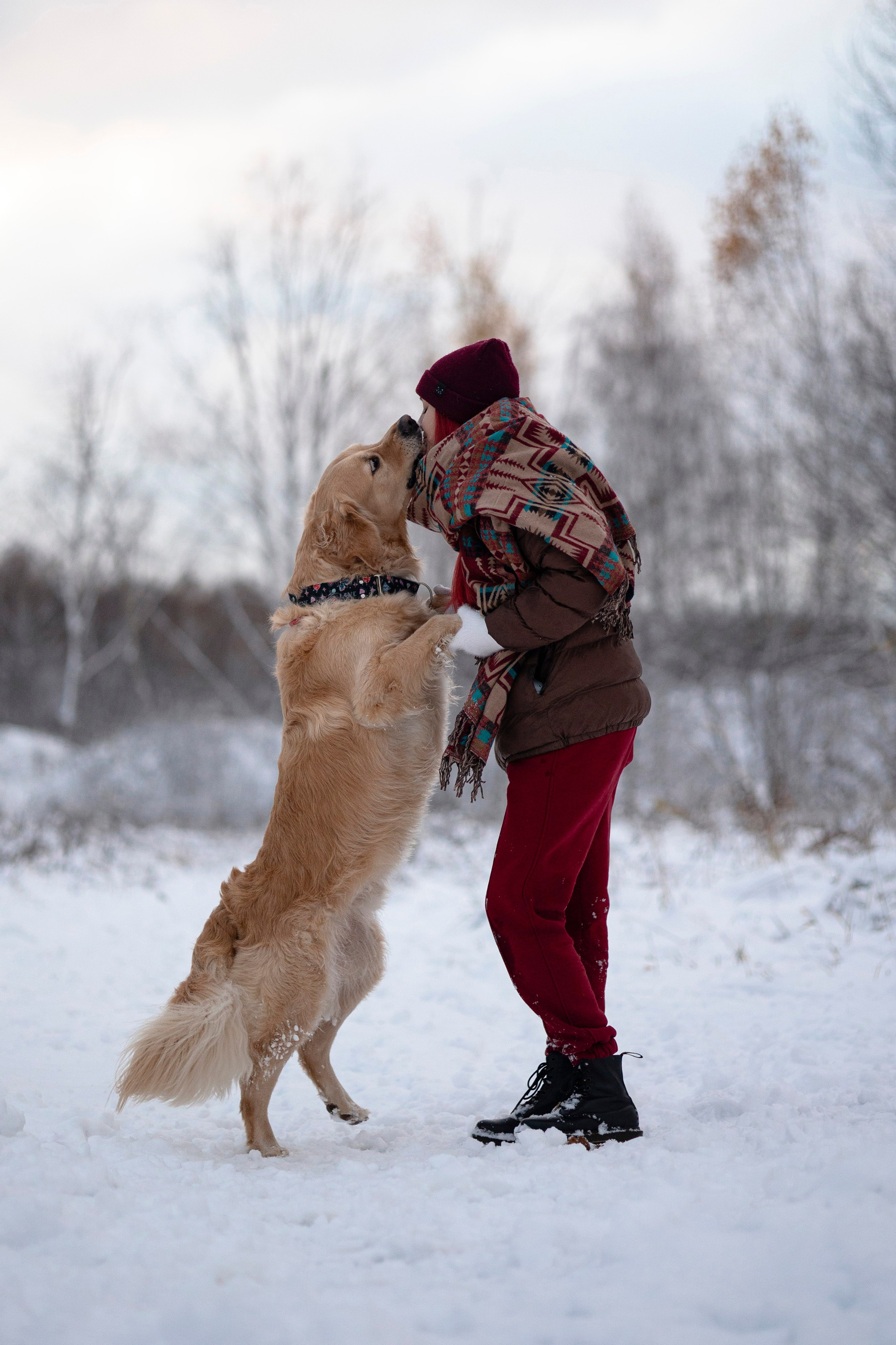 Съемка с собакой. Анастасия Белаш